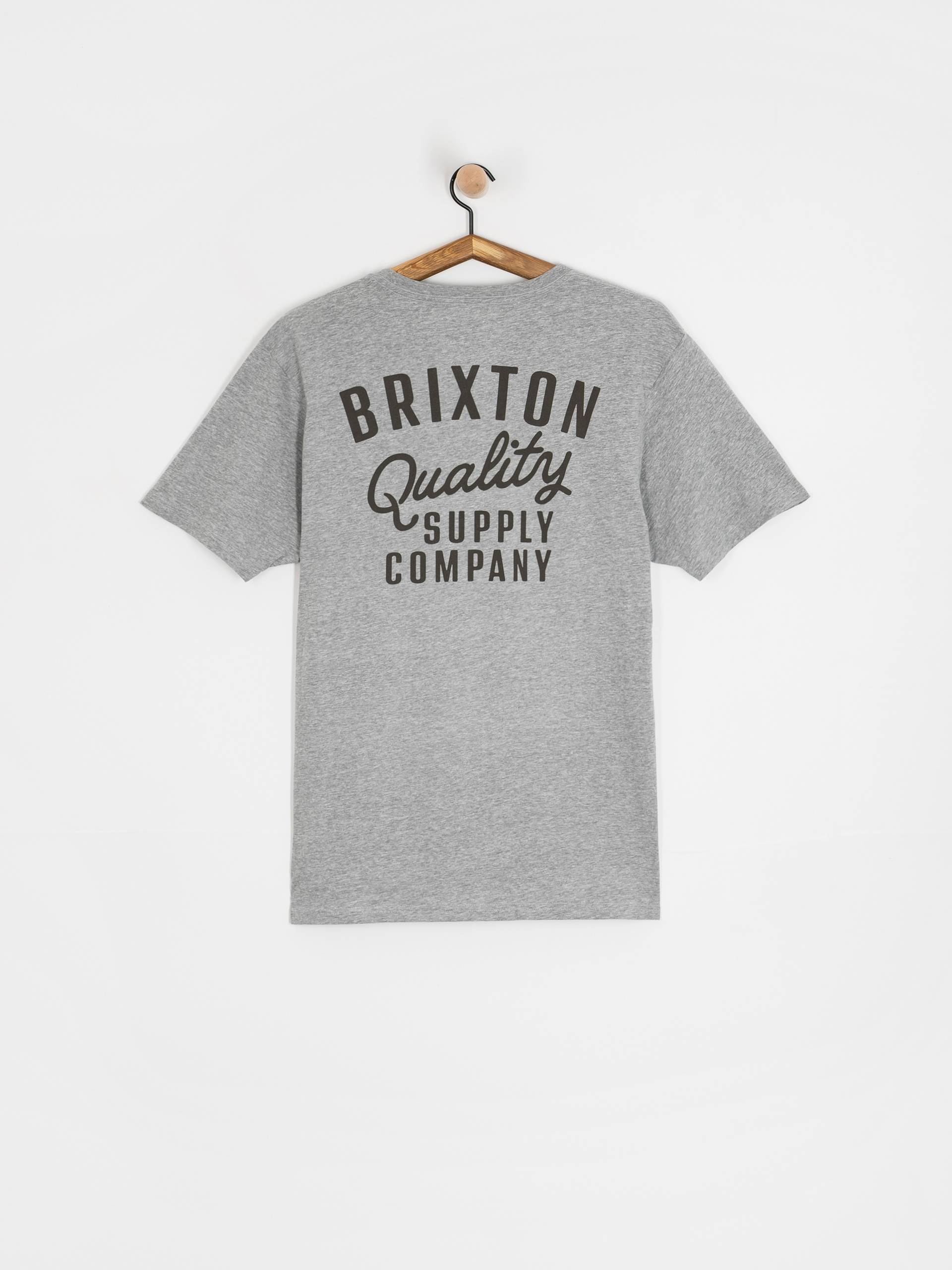 T-shirt Brixton Hubal Tlrt (heather grey)