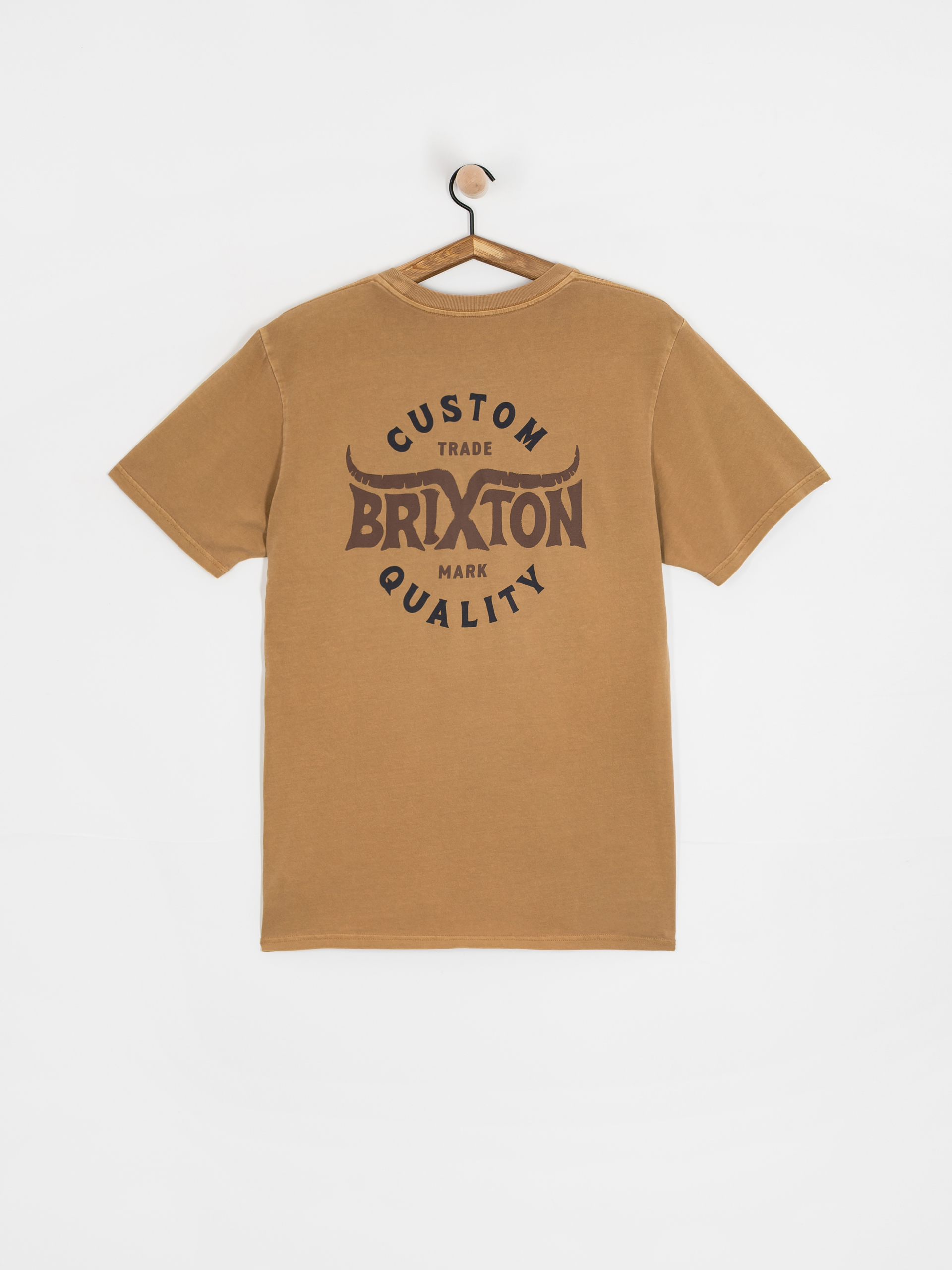 T-shirt Brixton Gibson Stt (dijon worn wash)