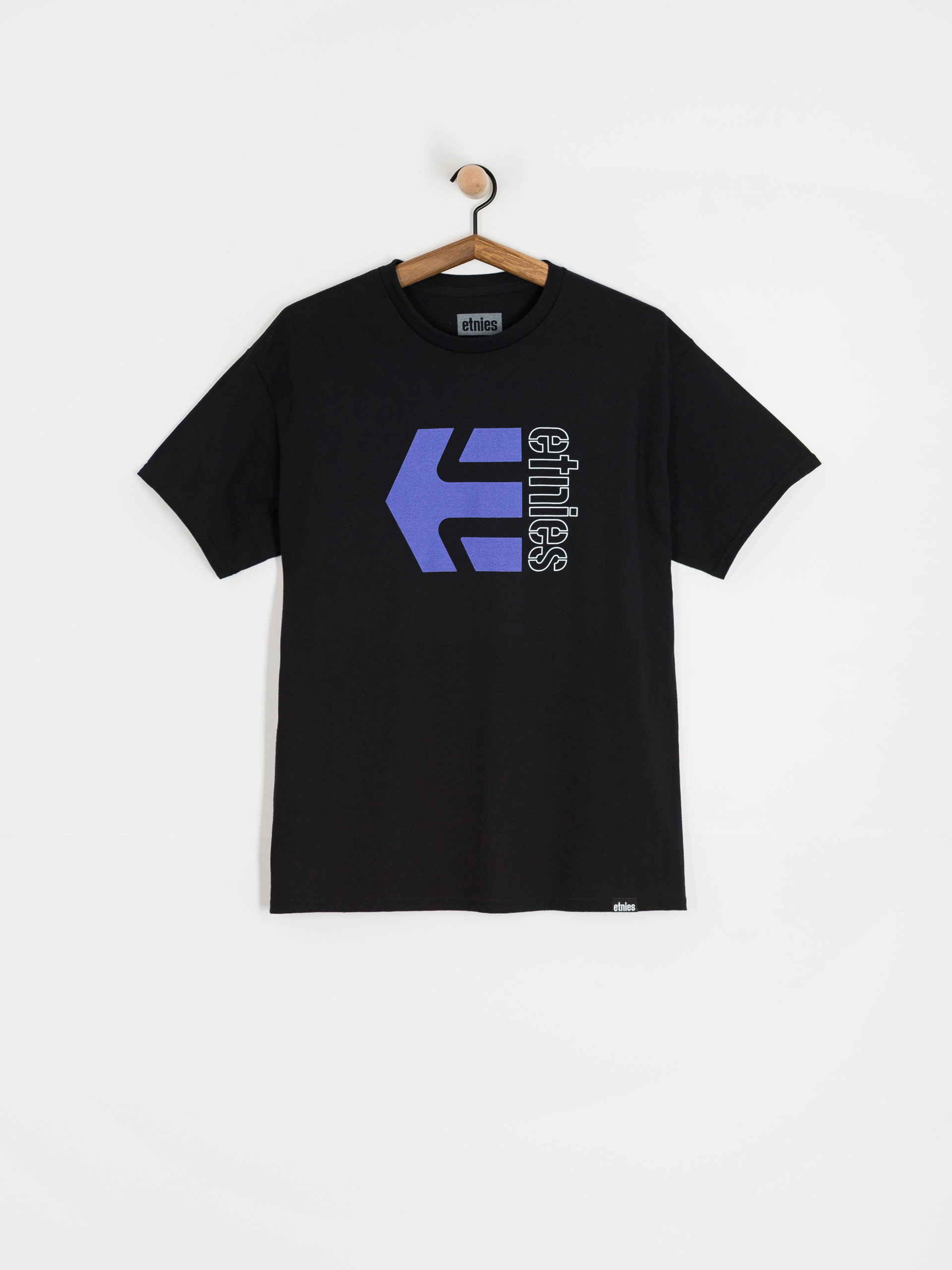 T-shirt Etnies Corp Combo (black/blue/white)