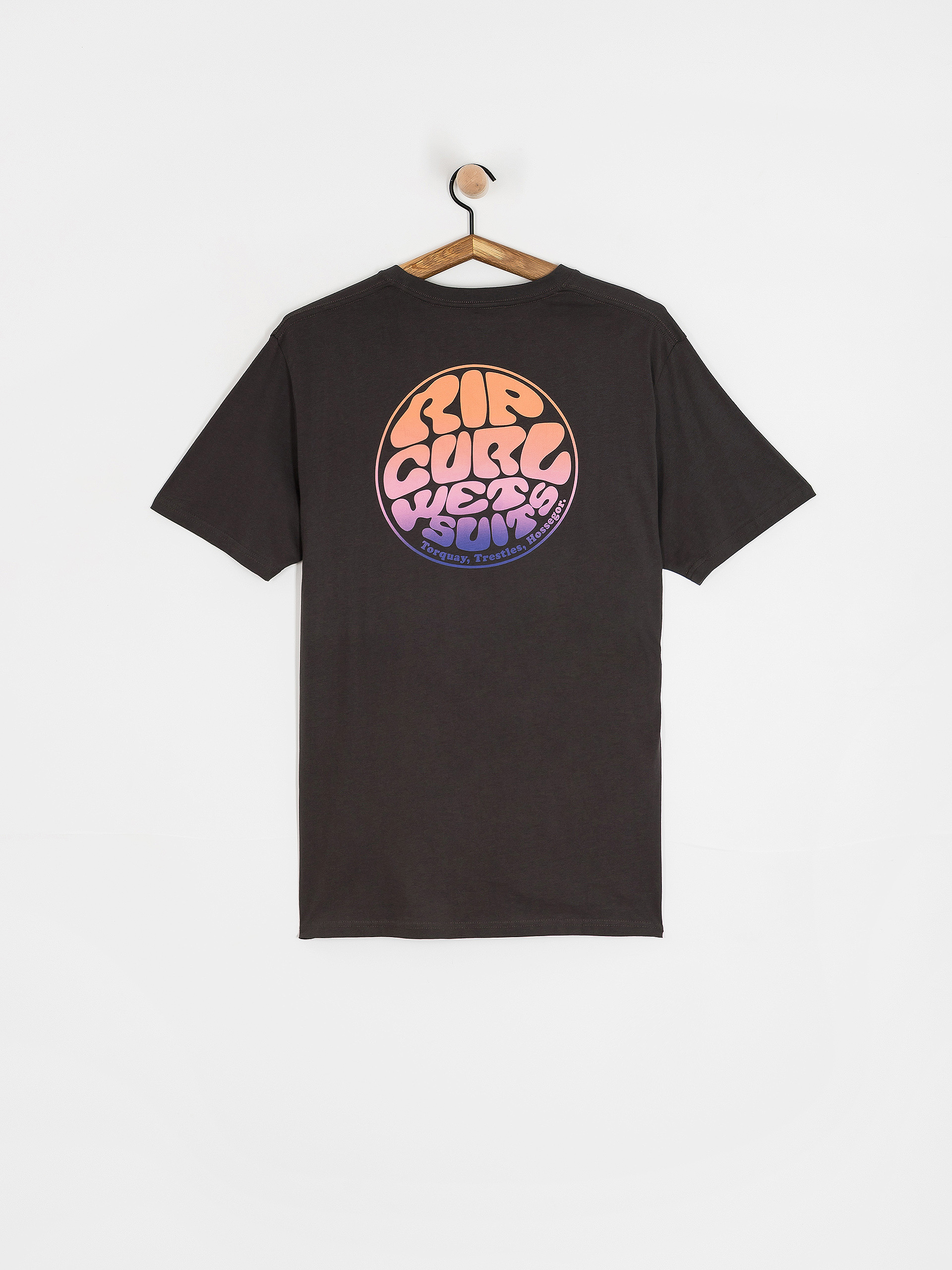 T-shirt Rip Curl Wettie Passage Icon (washed black)