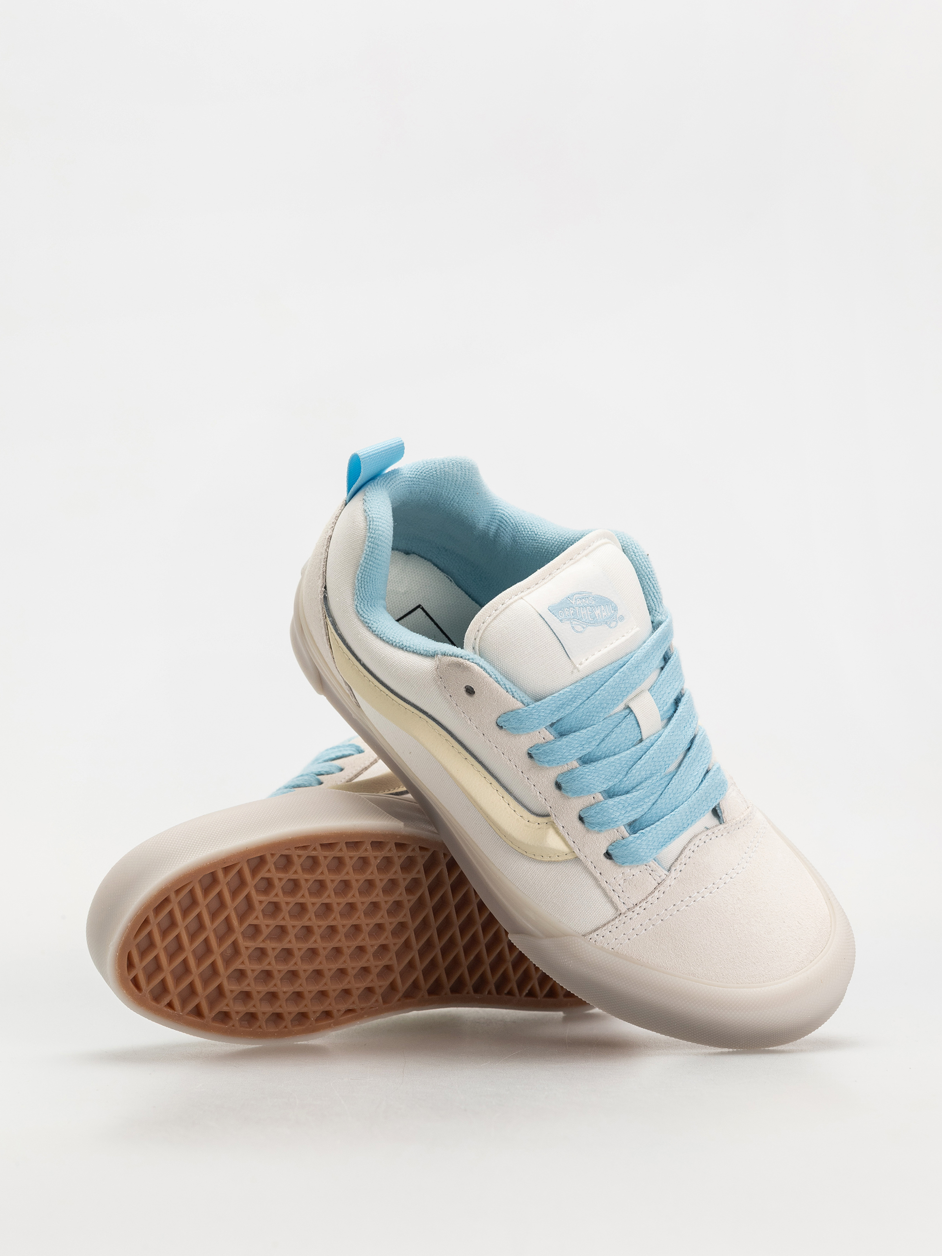 Buty Vans Knu Skool (glow white/blue)