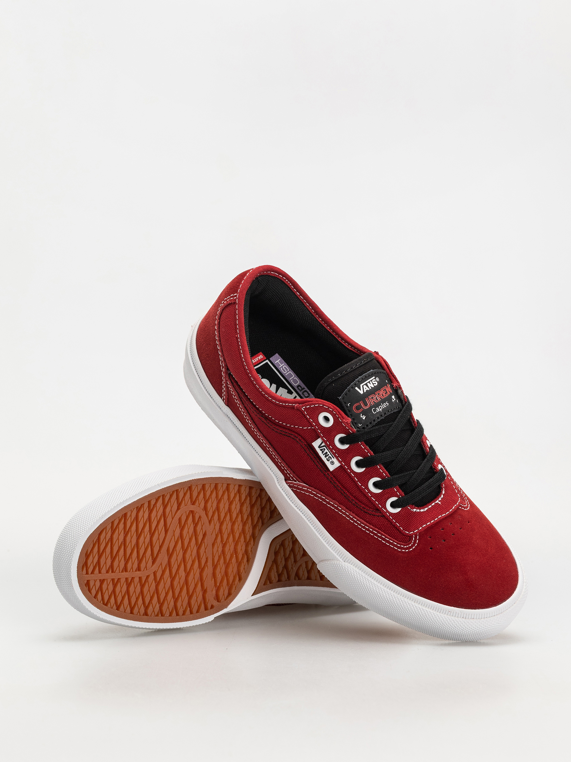 Buty Vans Skate Curren Caples (red/white)