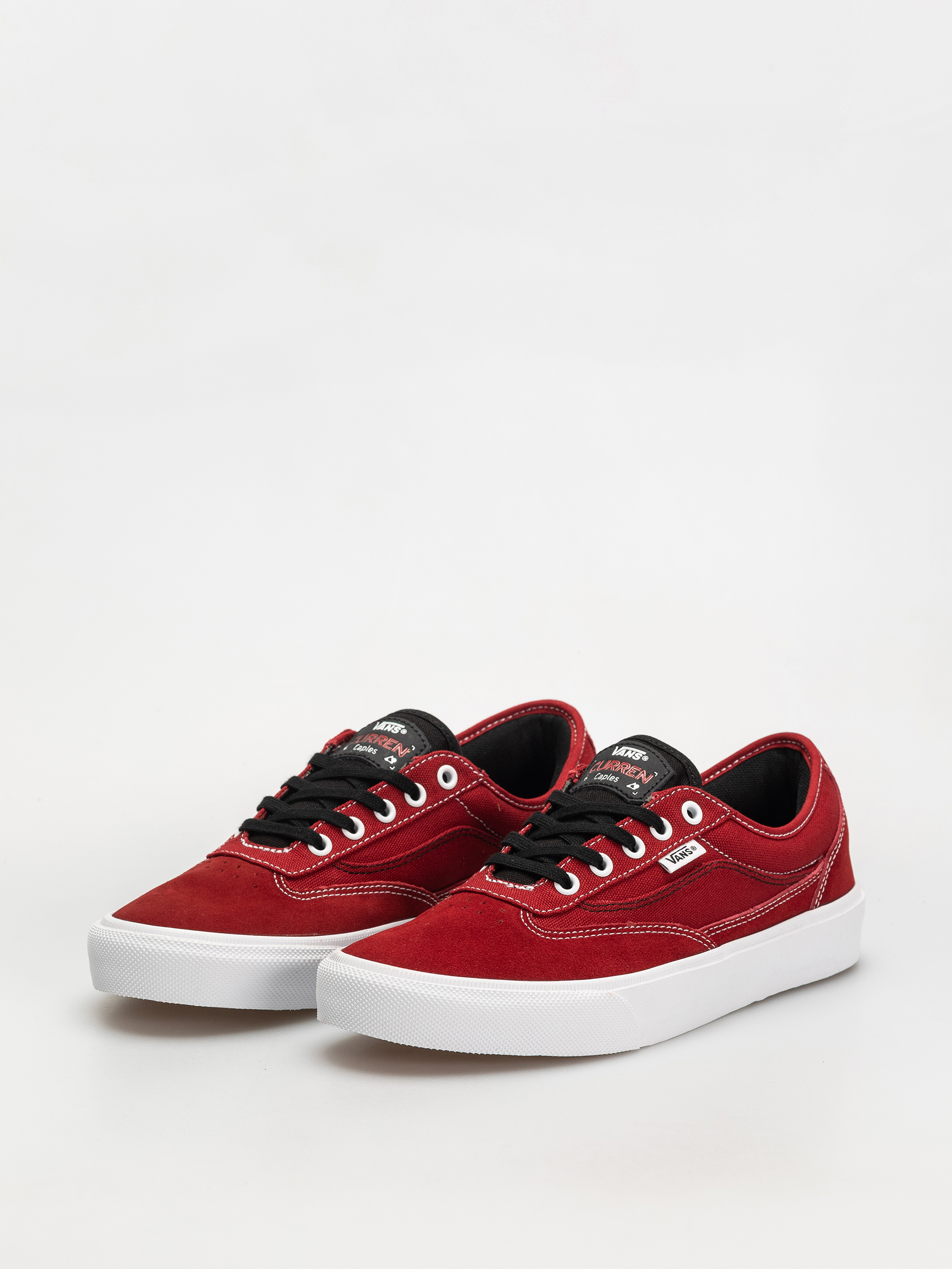 Buty Vans Skate Curren Caples (red/white)