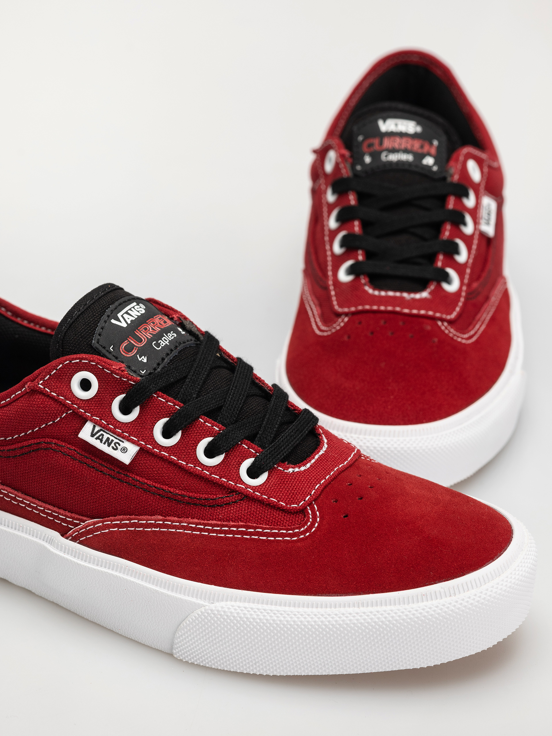 Buty Vans Skate Curren Caples (red/white)