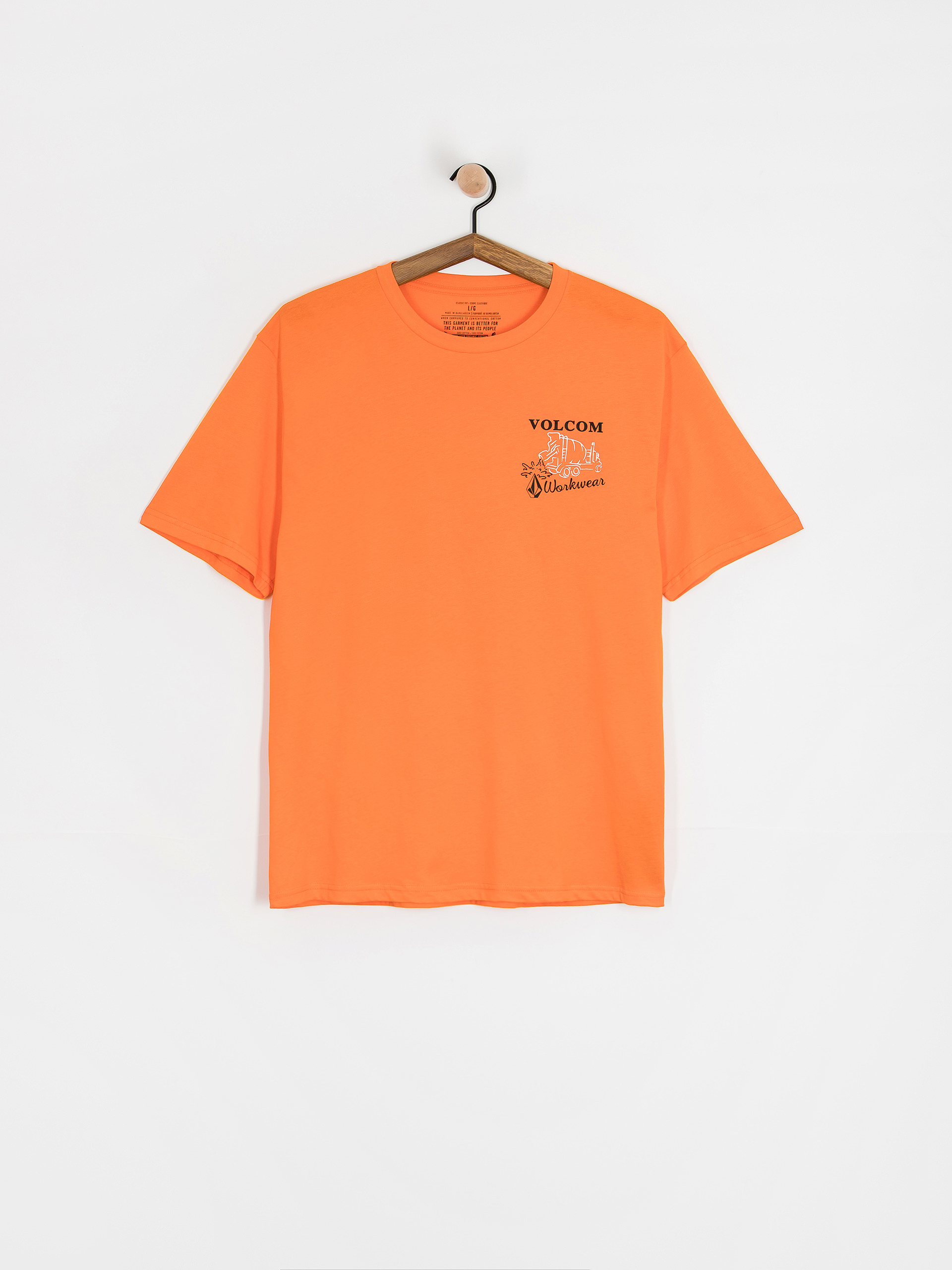 T-shirt Volcom Pour Choices Bsc (neon orange)