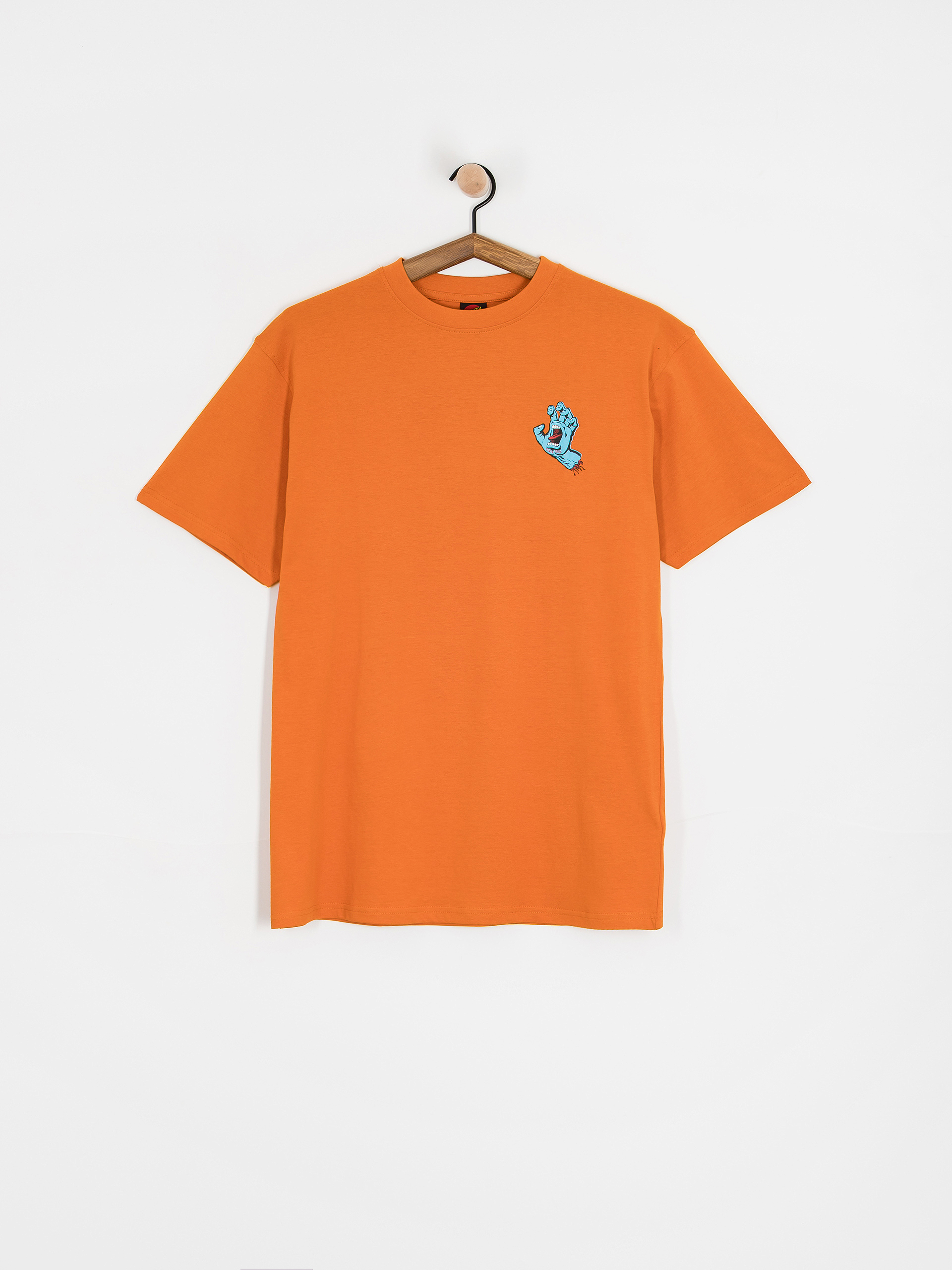 T-shirt Santa Cruz Screaming Hand Chest (amber)