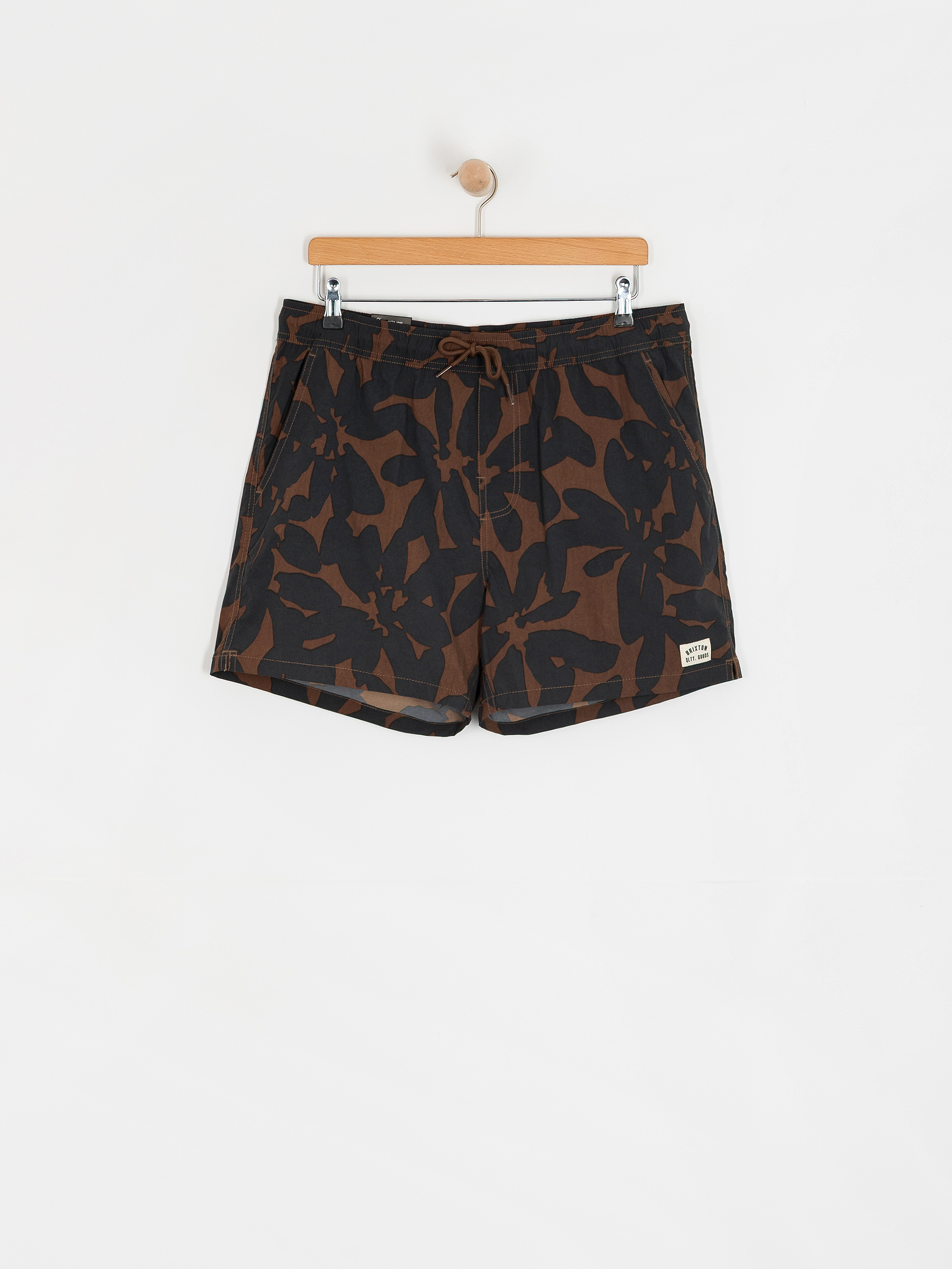 Szorty Brixton Everyday Hybrid 5 (pinecone brown floral)