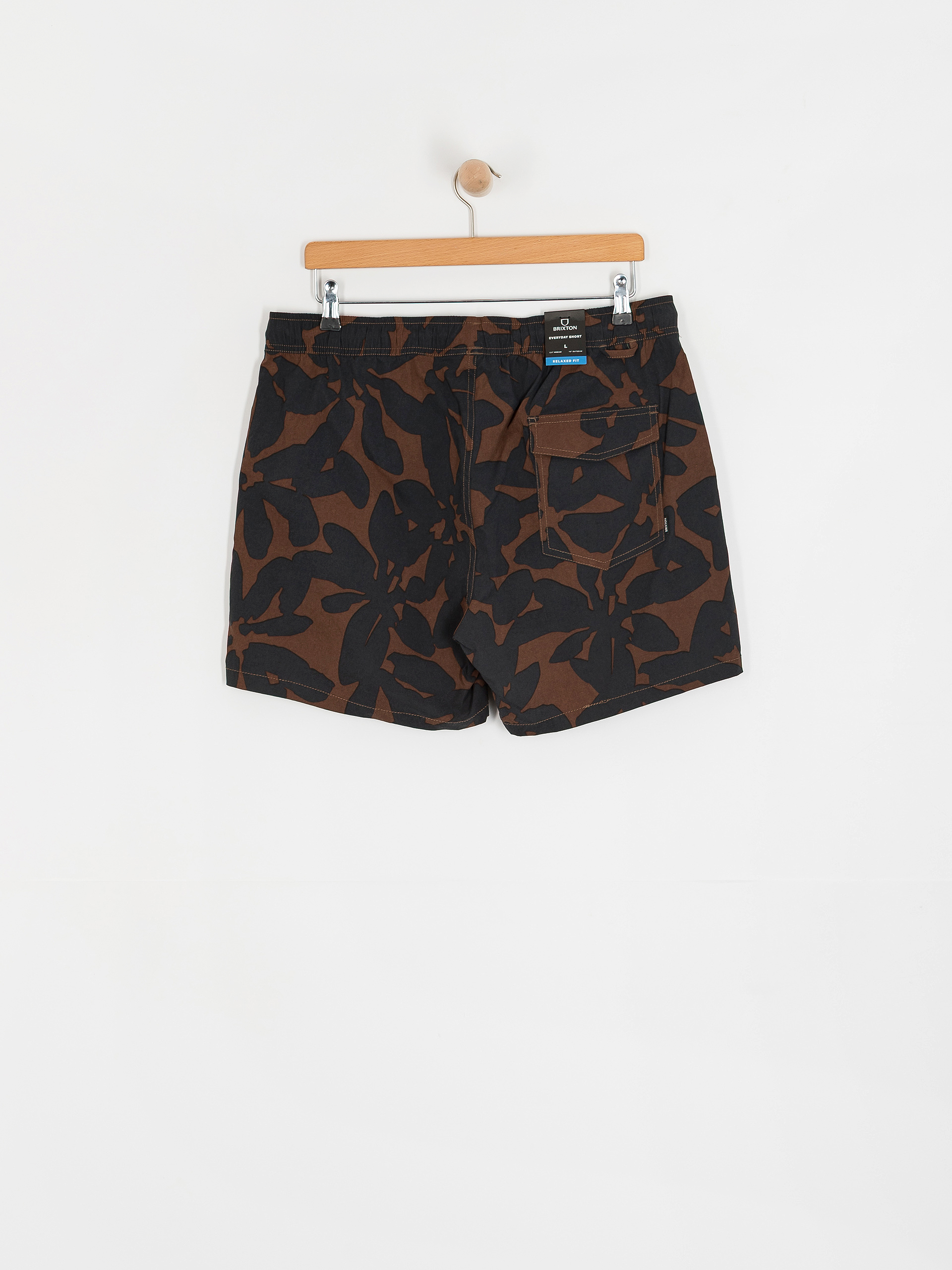 Szorty Brixton Everyday Hybrid 5 (pinecone brown floral)