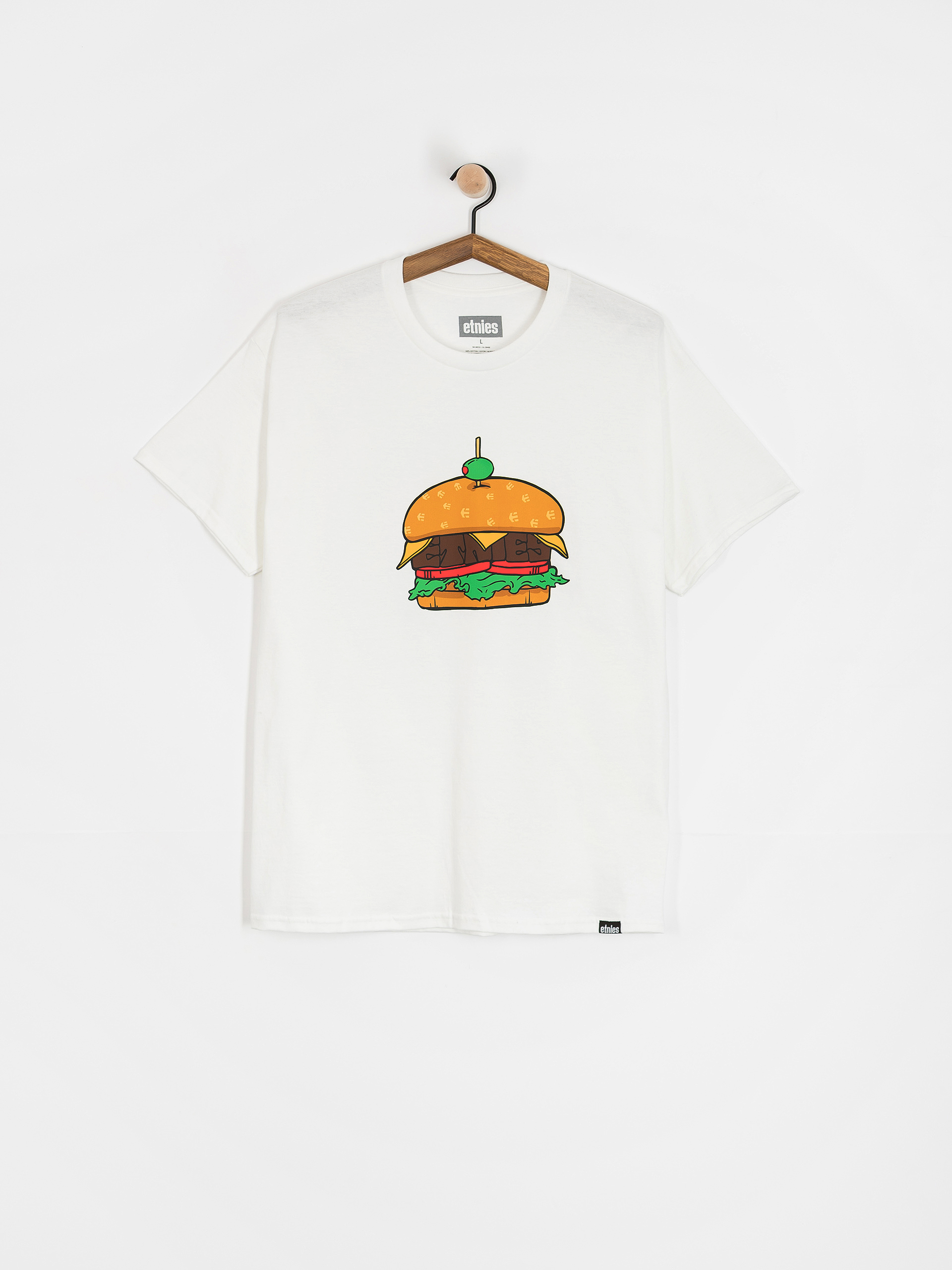 T-shirt Etnies Etnies Burger (white)
