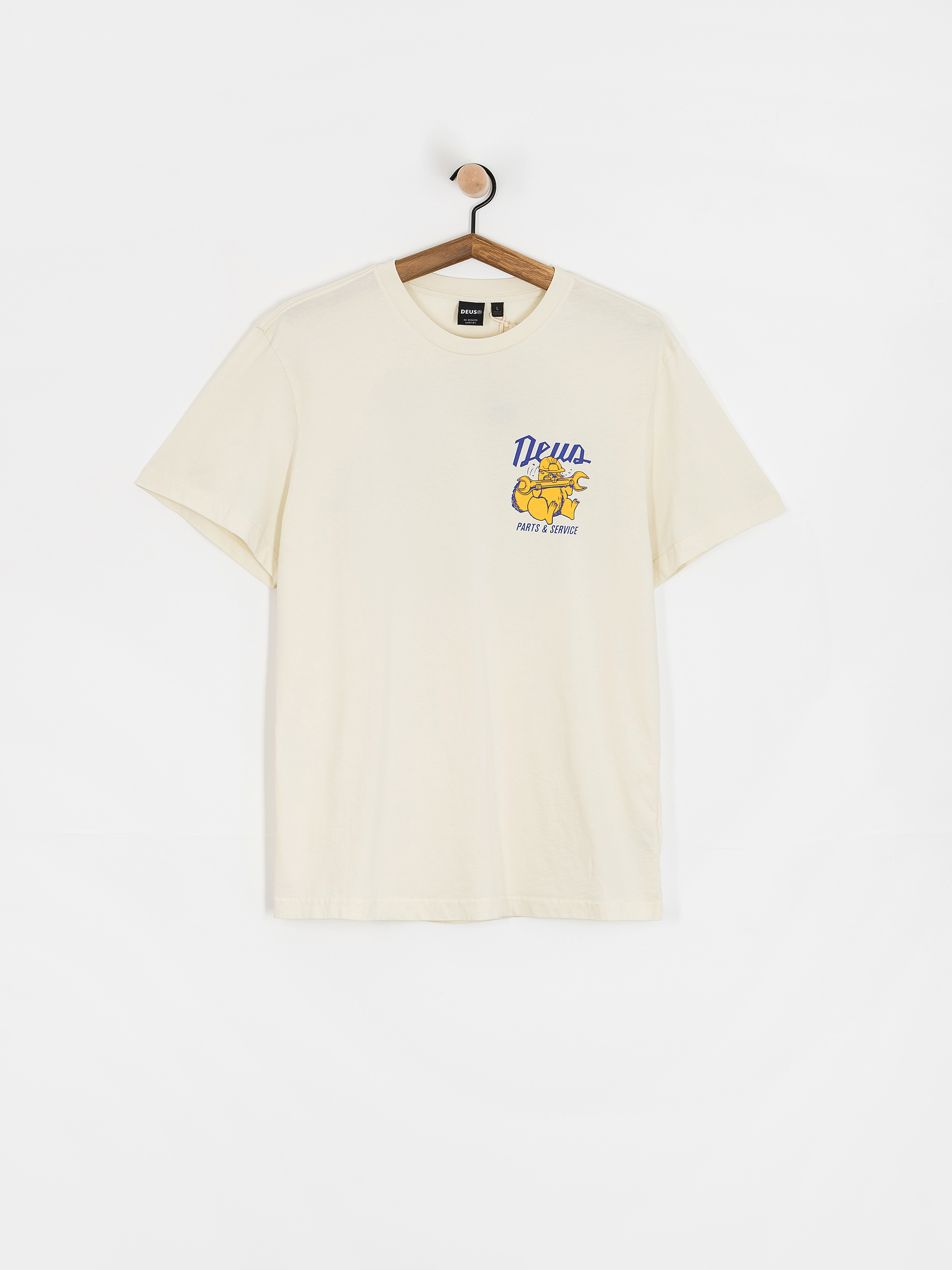 T-shirt Deus Ex Machina Overbite (dirty white)