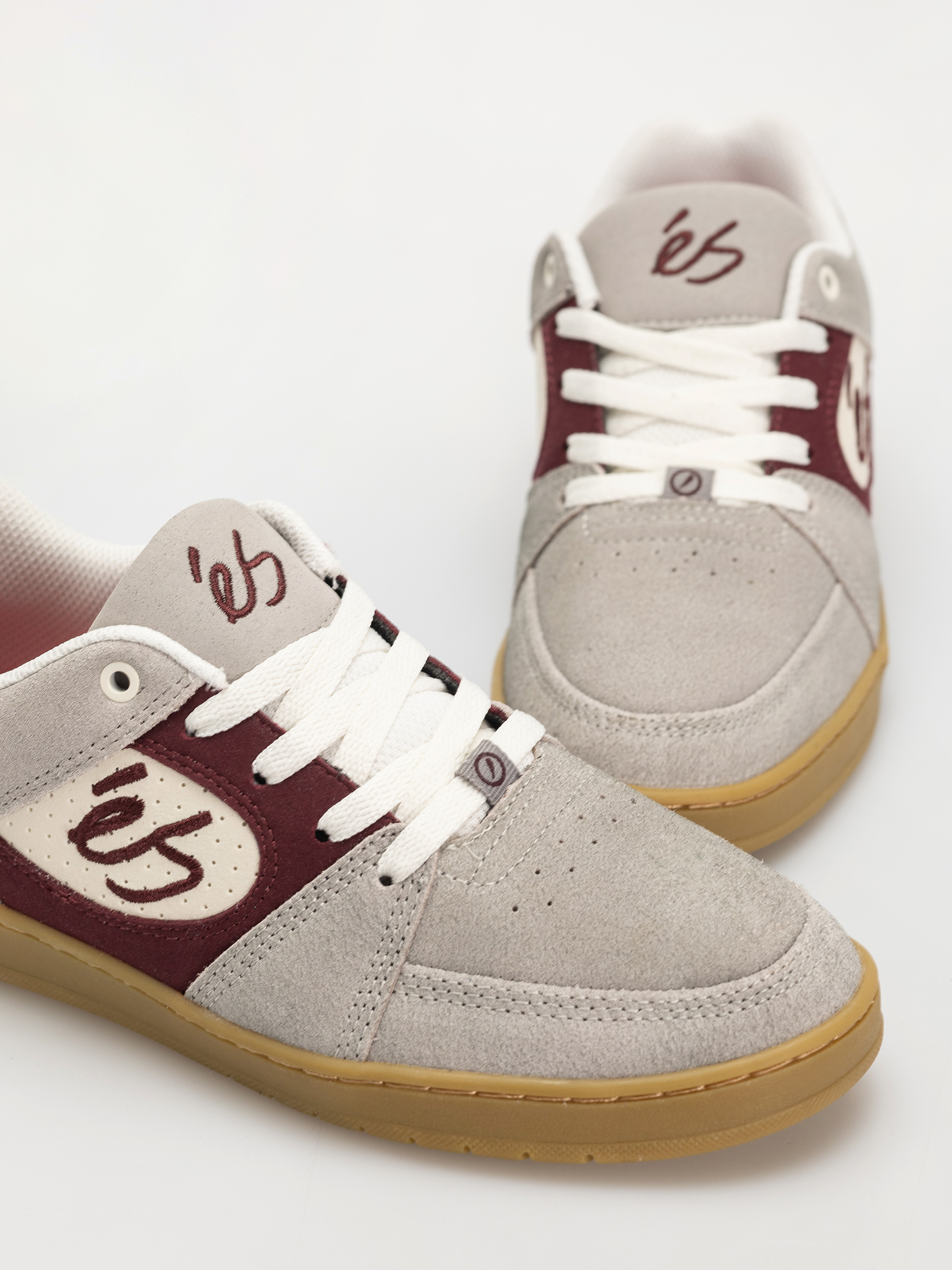 Buty eS Accel Slim (grey/burgundy)