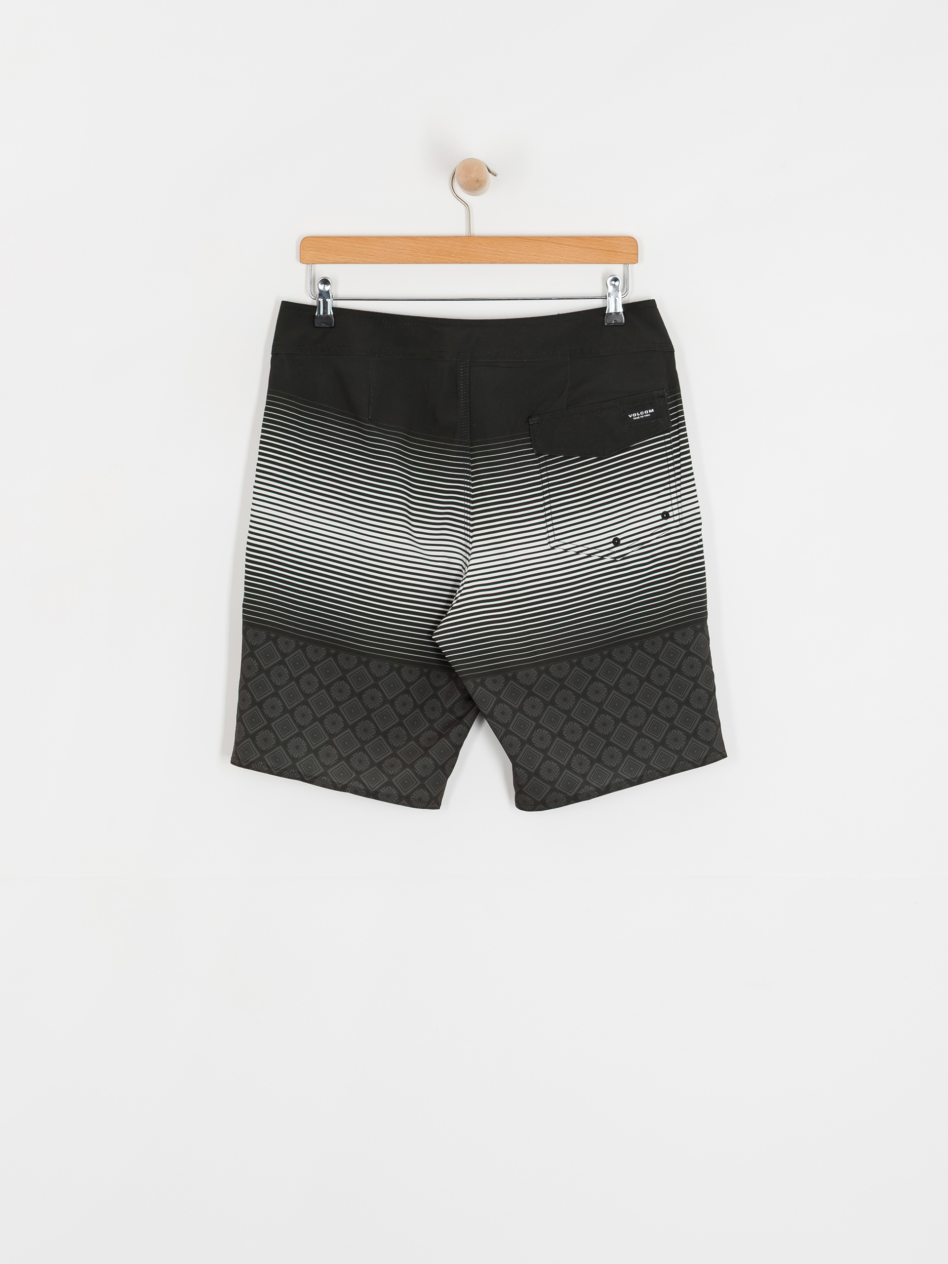 Boardshorty Volcom Lido Stripe Mod 20 (black)