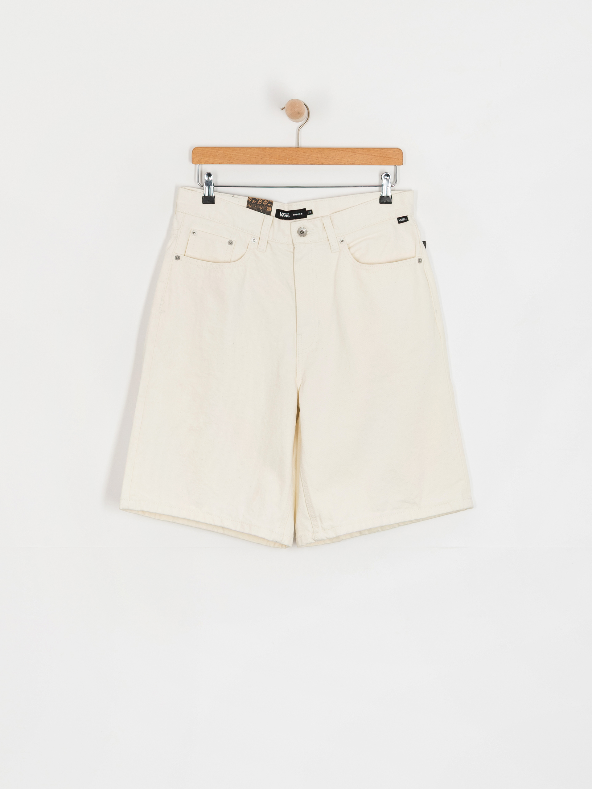 Szorty Vans Check 5 Baggy Denim (marshmallow)