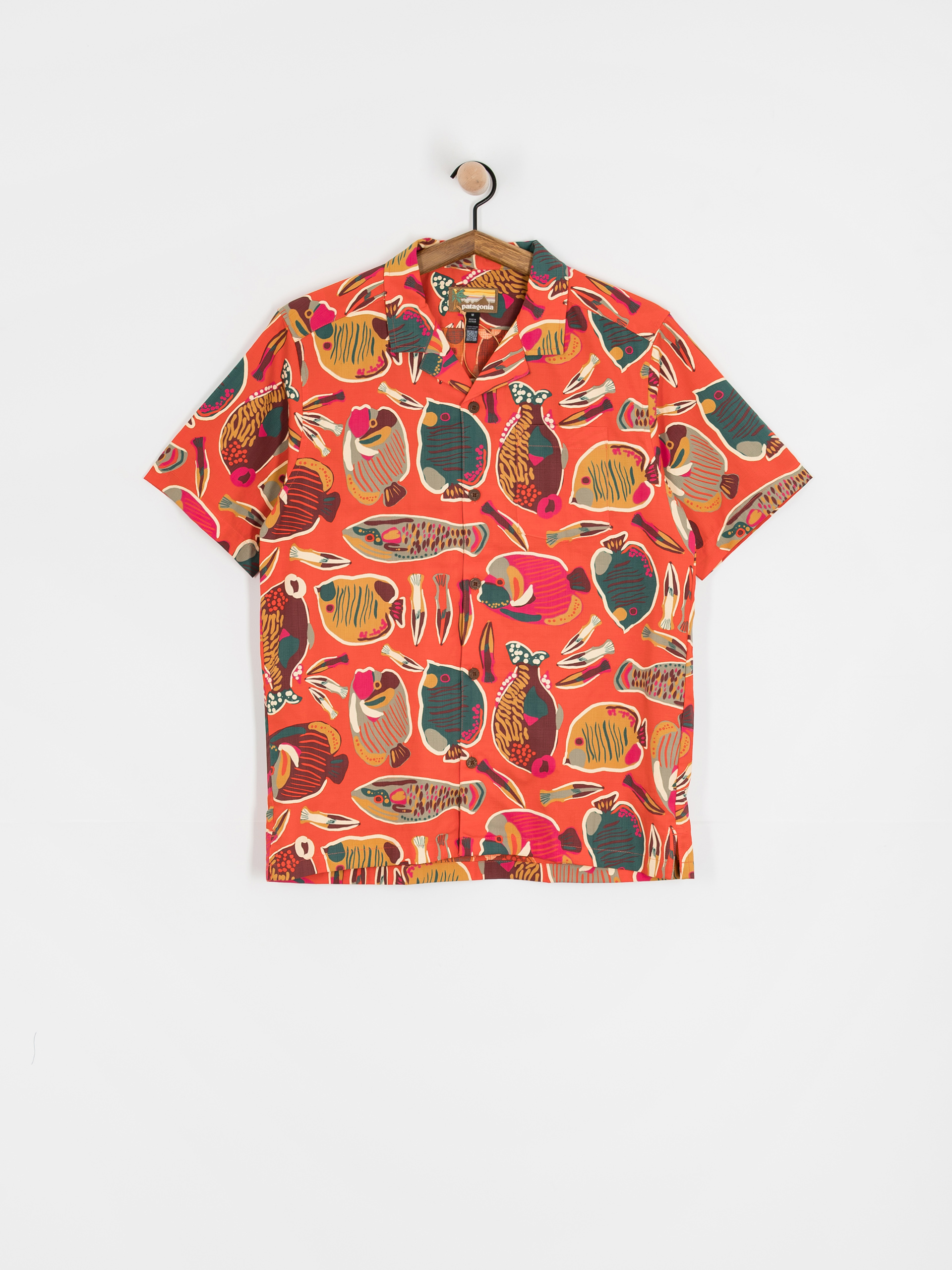 Koszula Patagonia Tidal Threads Camp (wrasse/pollinator orange)