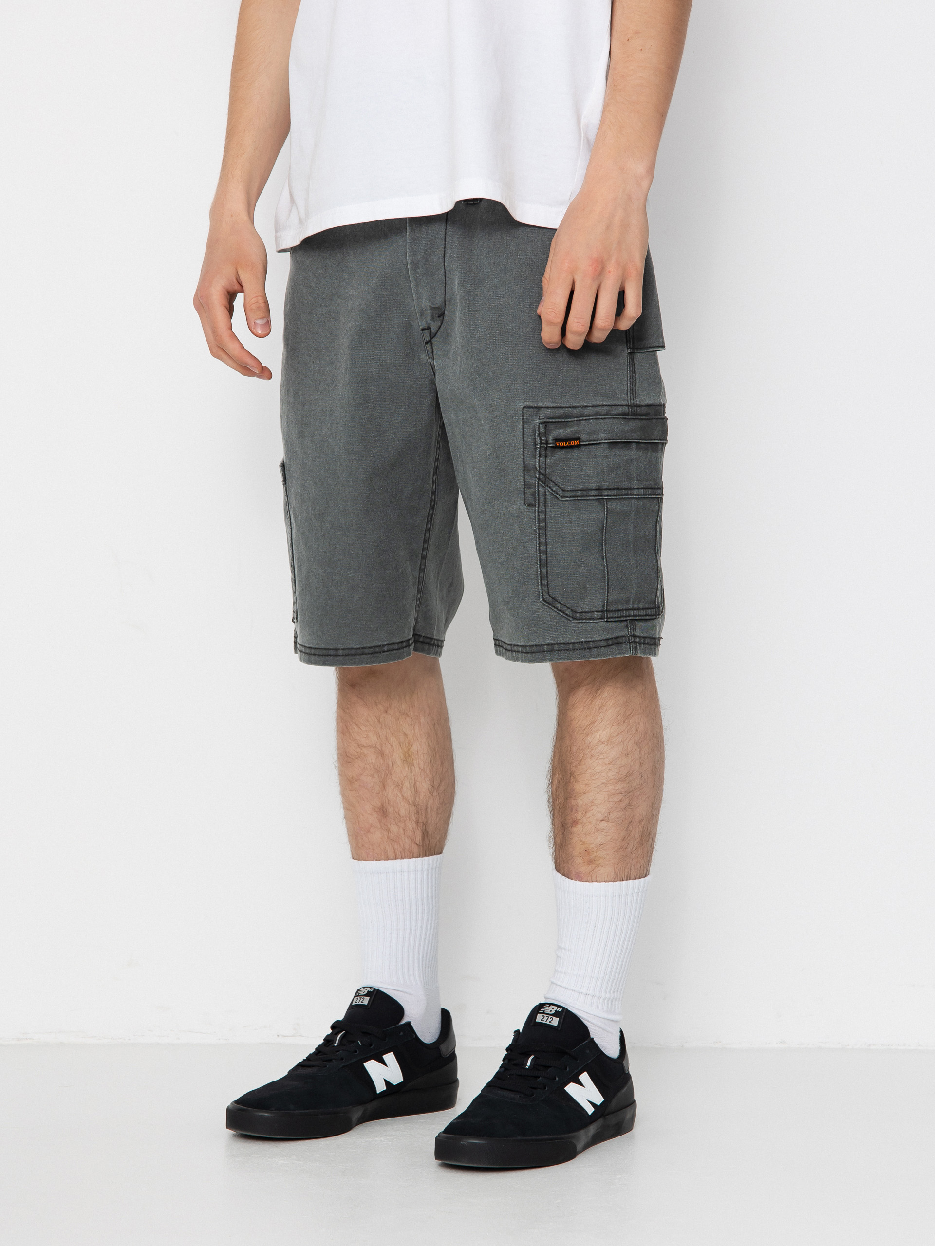 Szorty Volcom Gage Work 21 (stealth)
