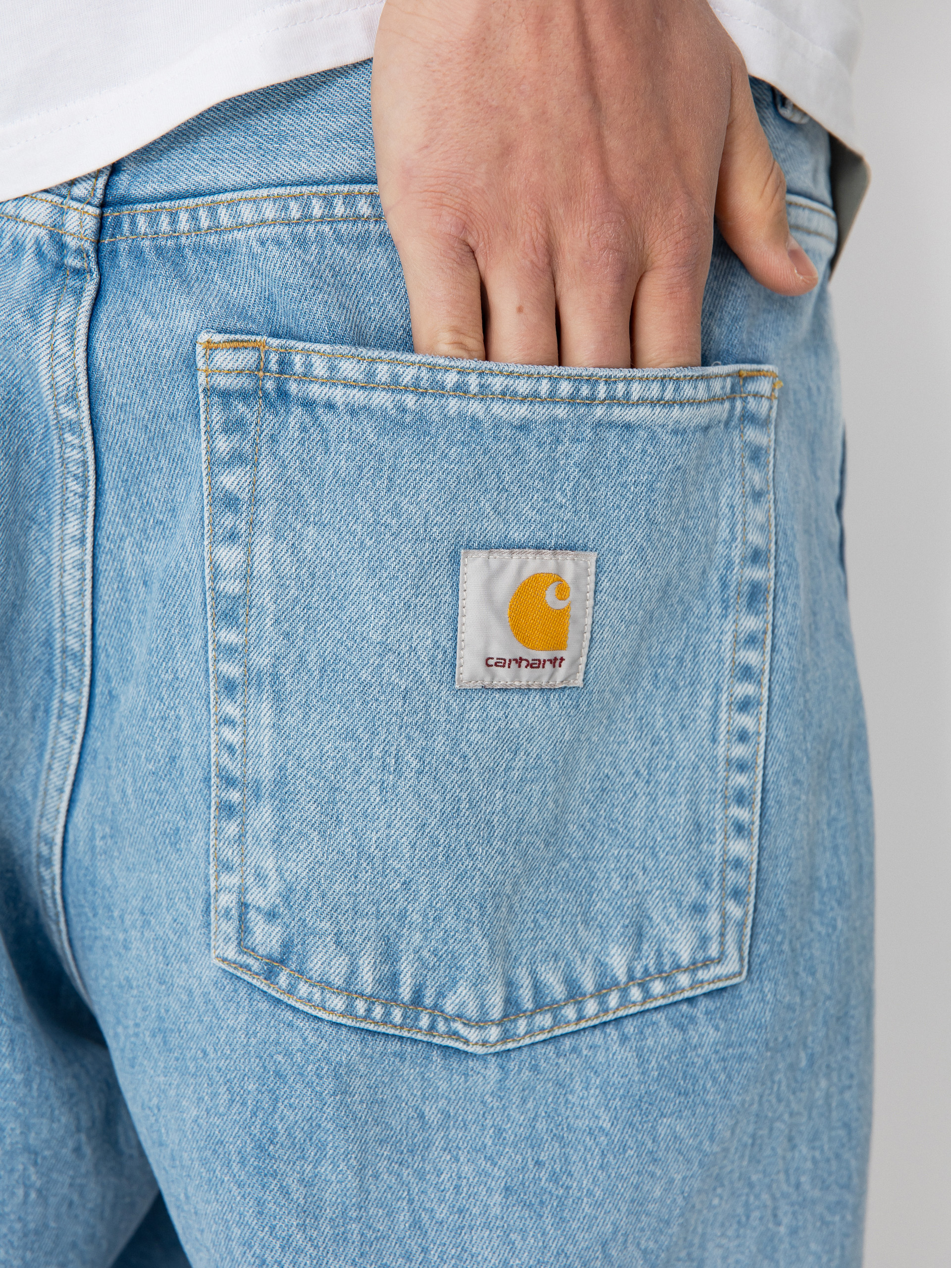 Szorty Carhartt WIP Brandon (blue)