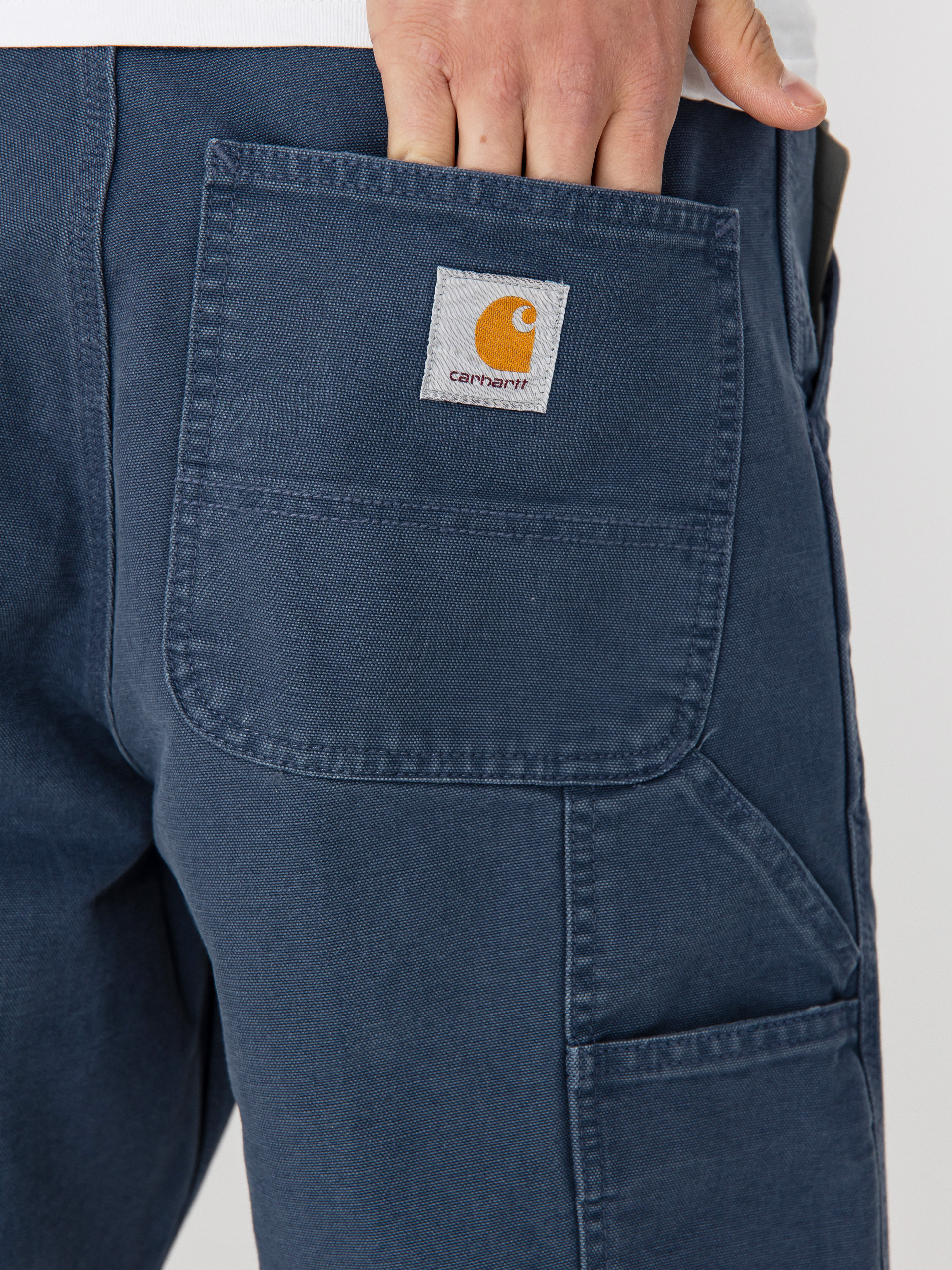 Szorty Carhartt WIP Single Knee (dusky blue)