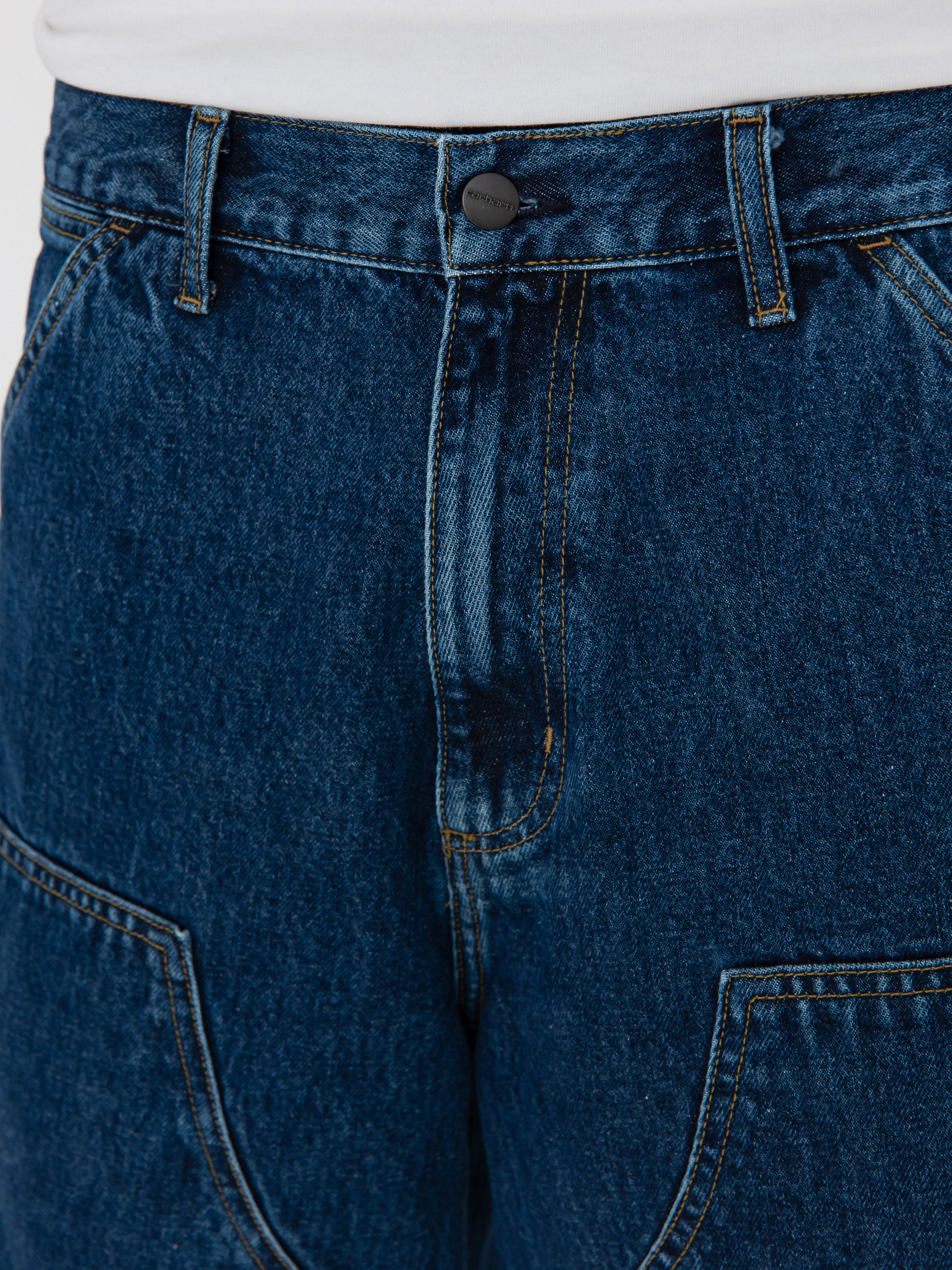 Szorty Carhartt WIP Double Knee (blue)