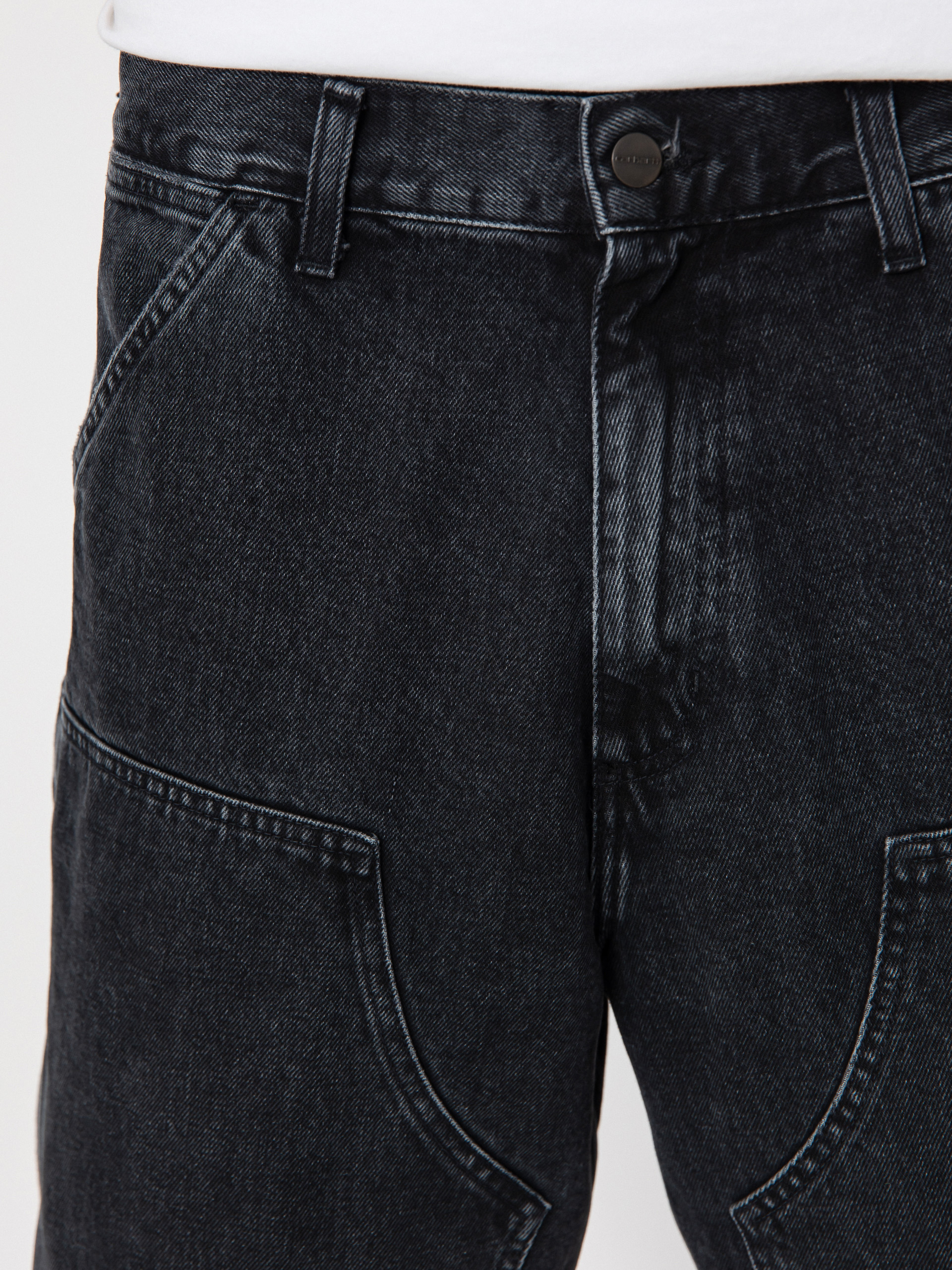 Szorty Carhartt WIP Double Knee (black)