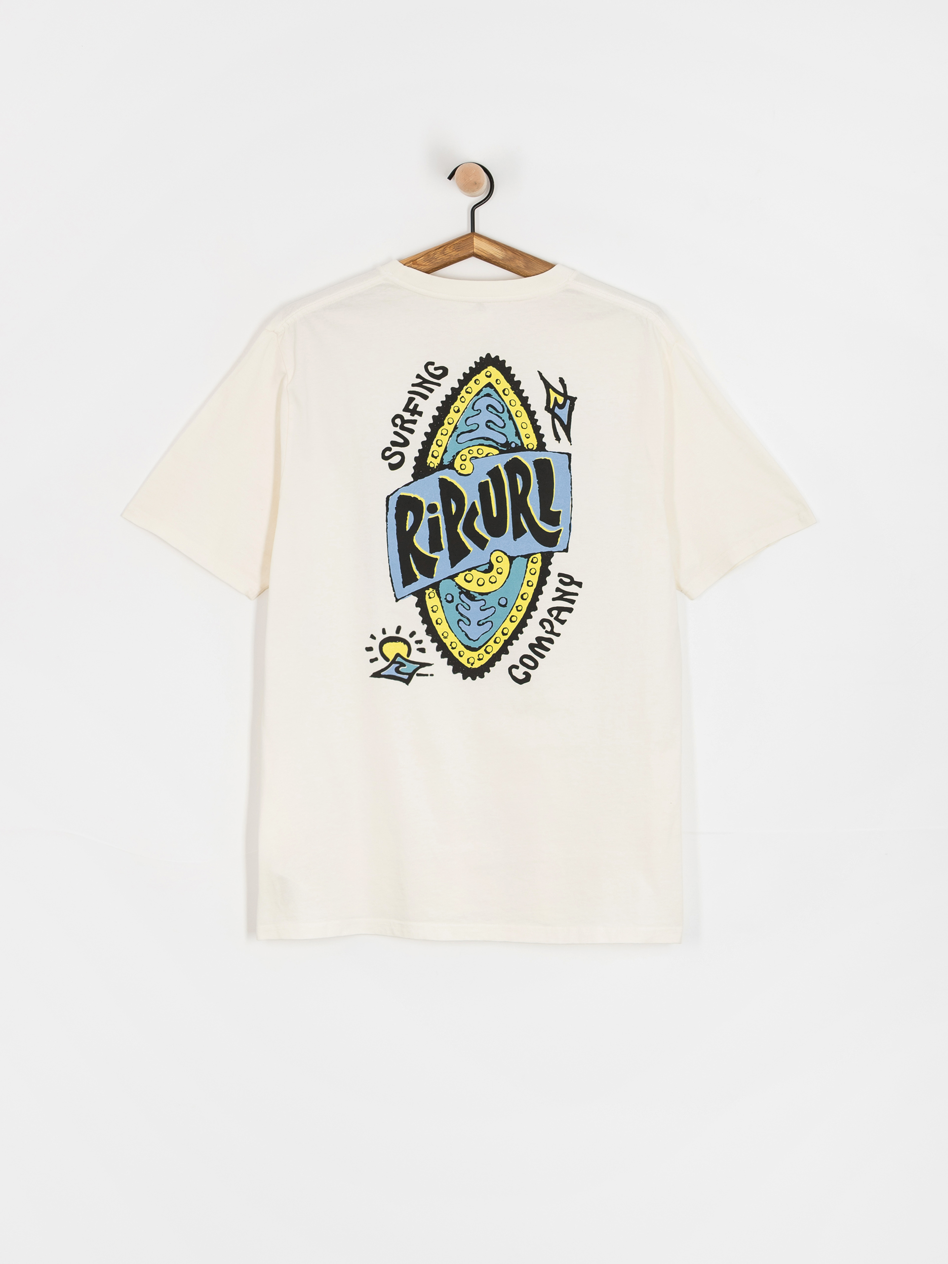 T-shirt Rip Curl Shield (bone)