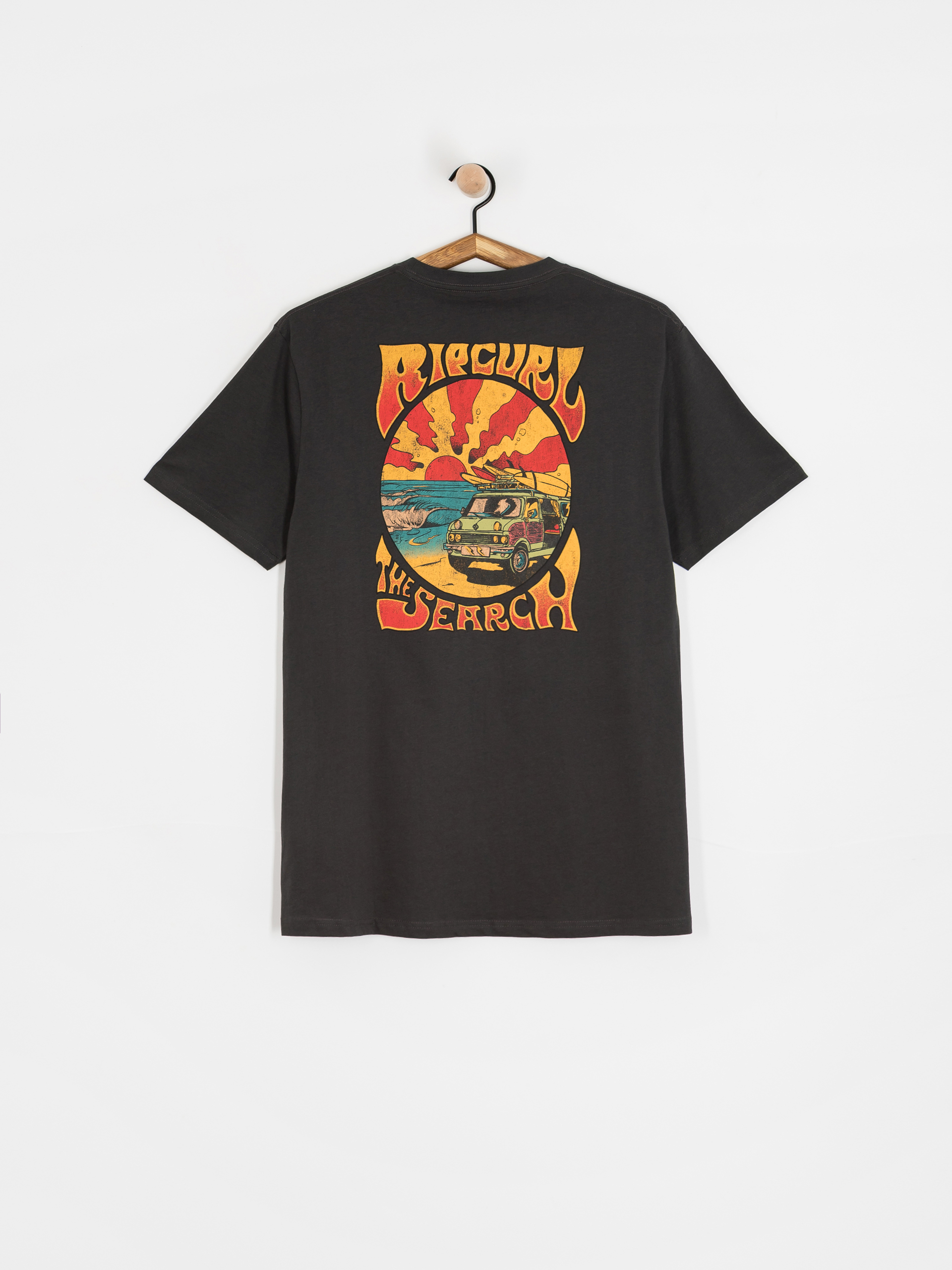 T-shirt Rip Curl Keep On Trucking (washed black)
