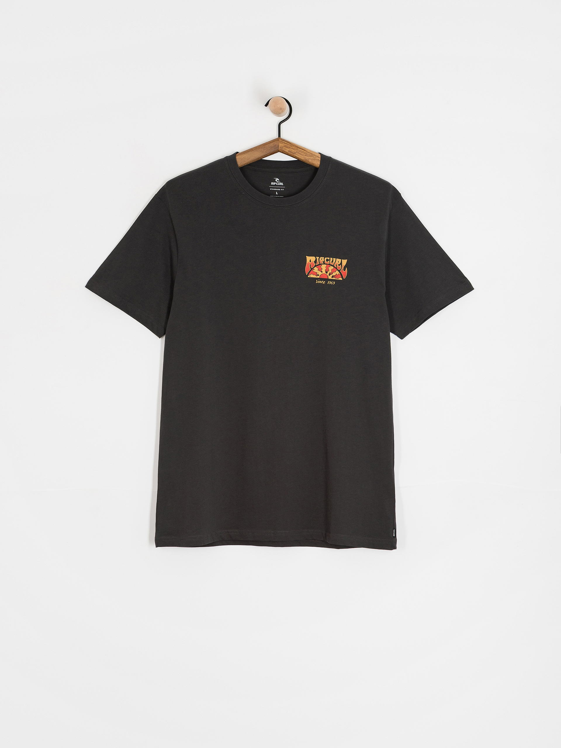 T-shirt Rip Curl Keep On Trucking (washed black)