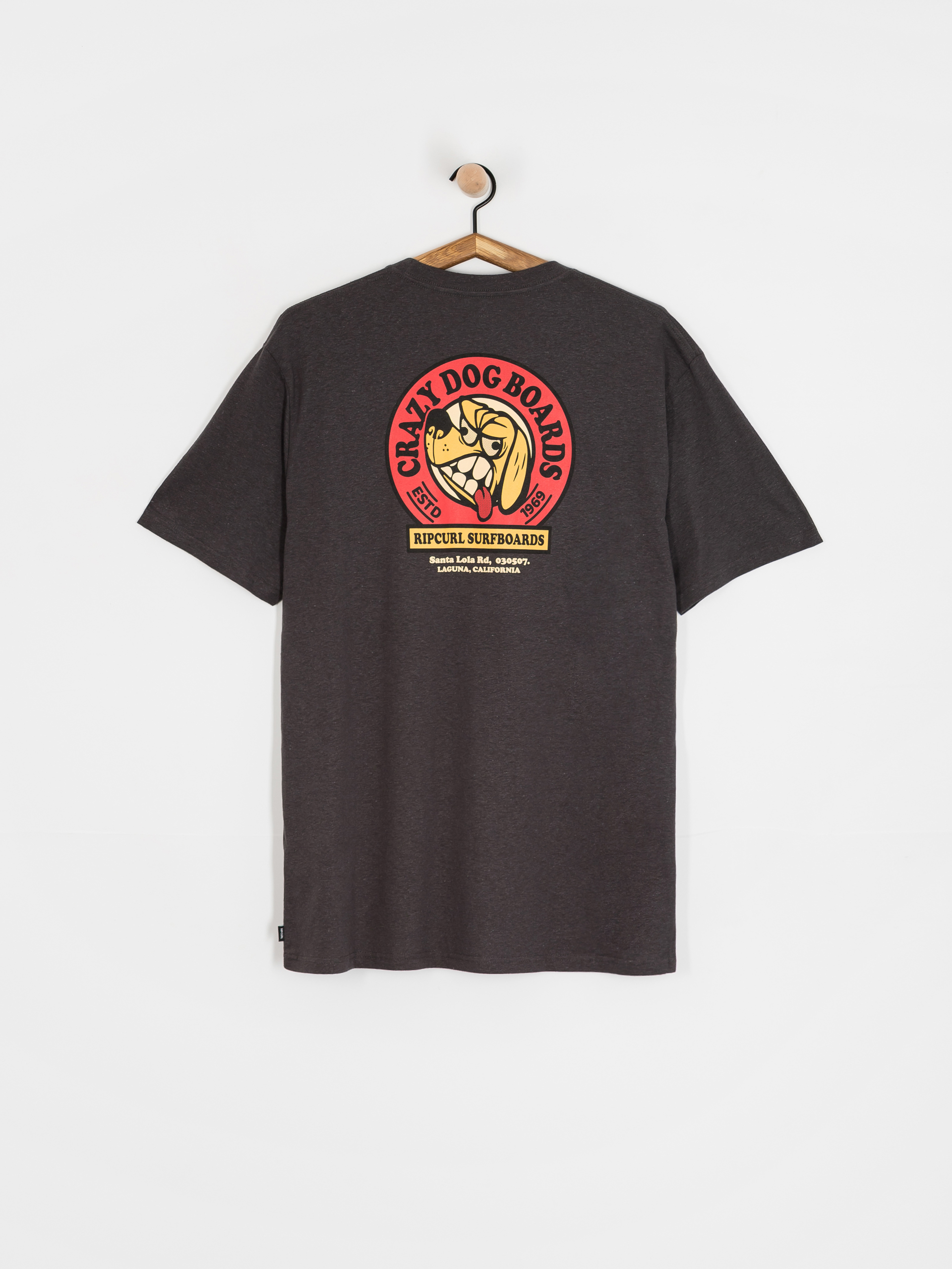 T-shirt Rip Curl Shaper Address (washed black)