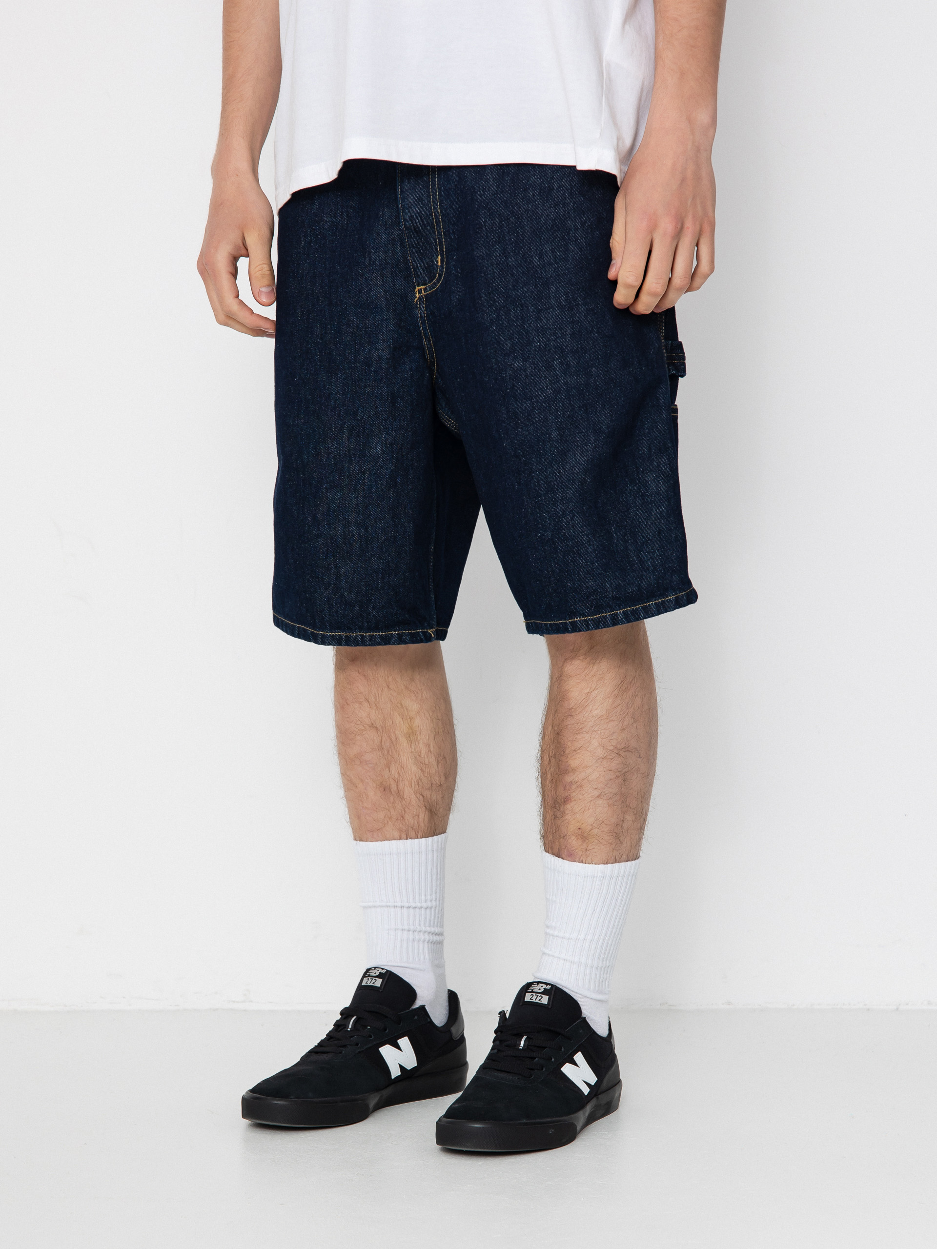 Szorty Carhartt WIP Single Knee (blue)