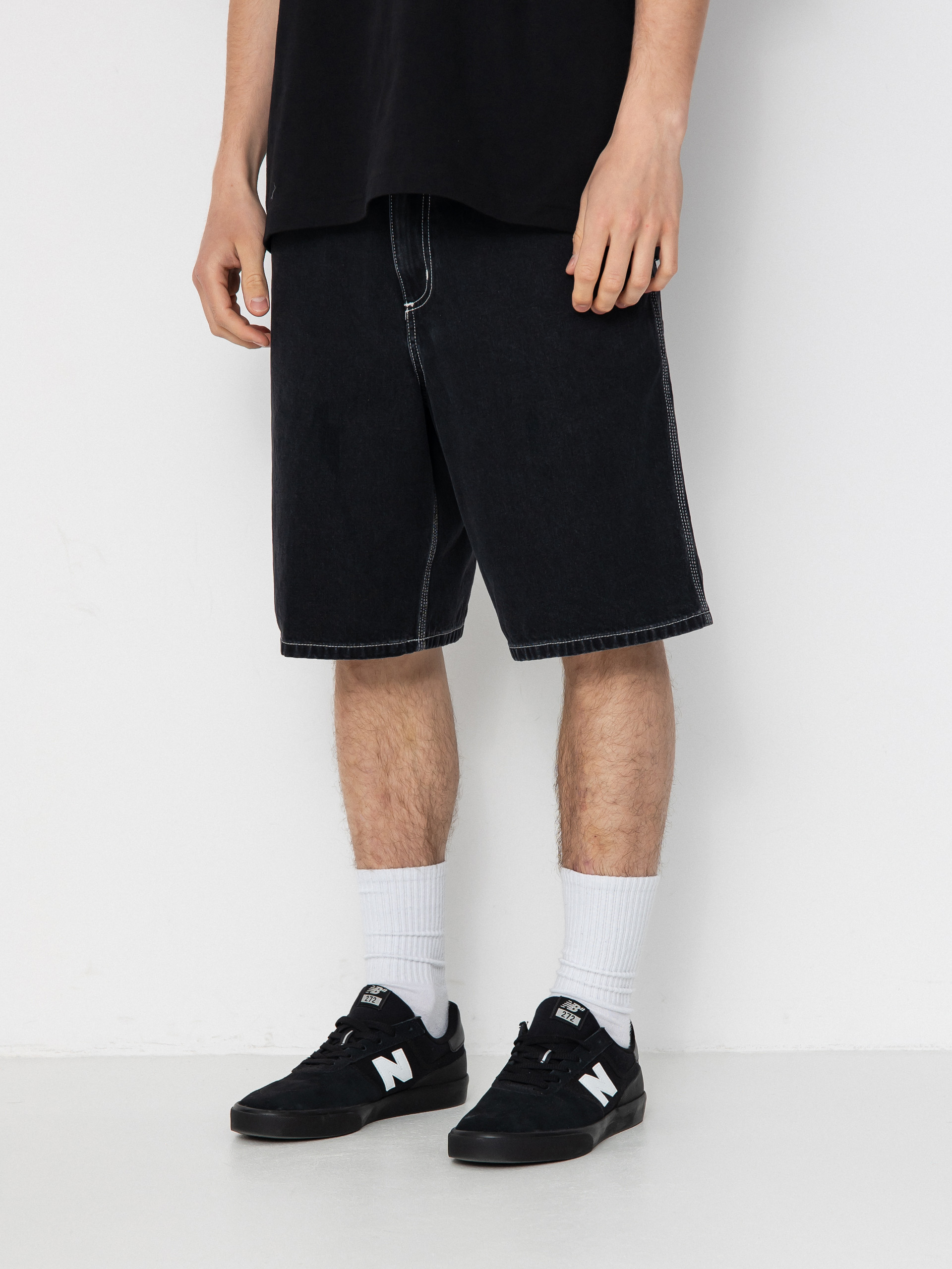 Szorty Carhartt WIP Simple (black)