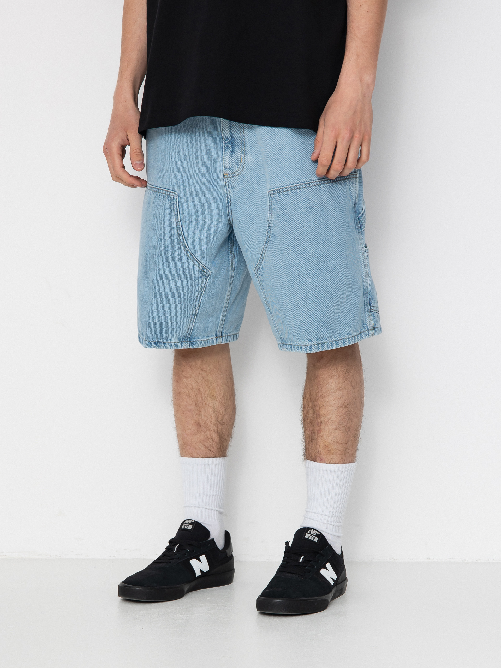 Szorty Carhartt WIP Double Knee (blue)