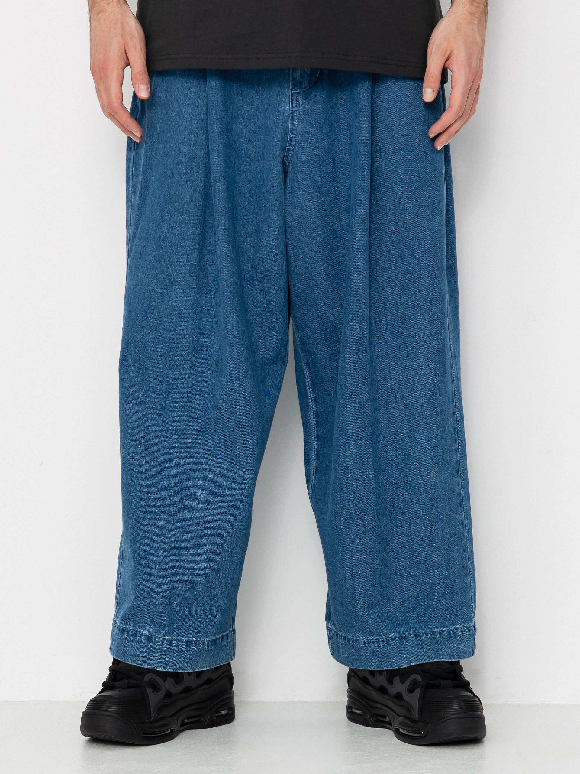 Spodnie OBEY Oliver Denim Pleated (light indigo)