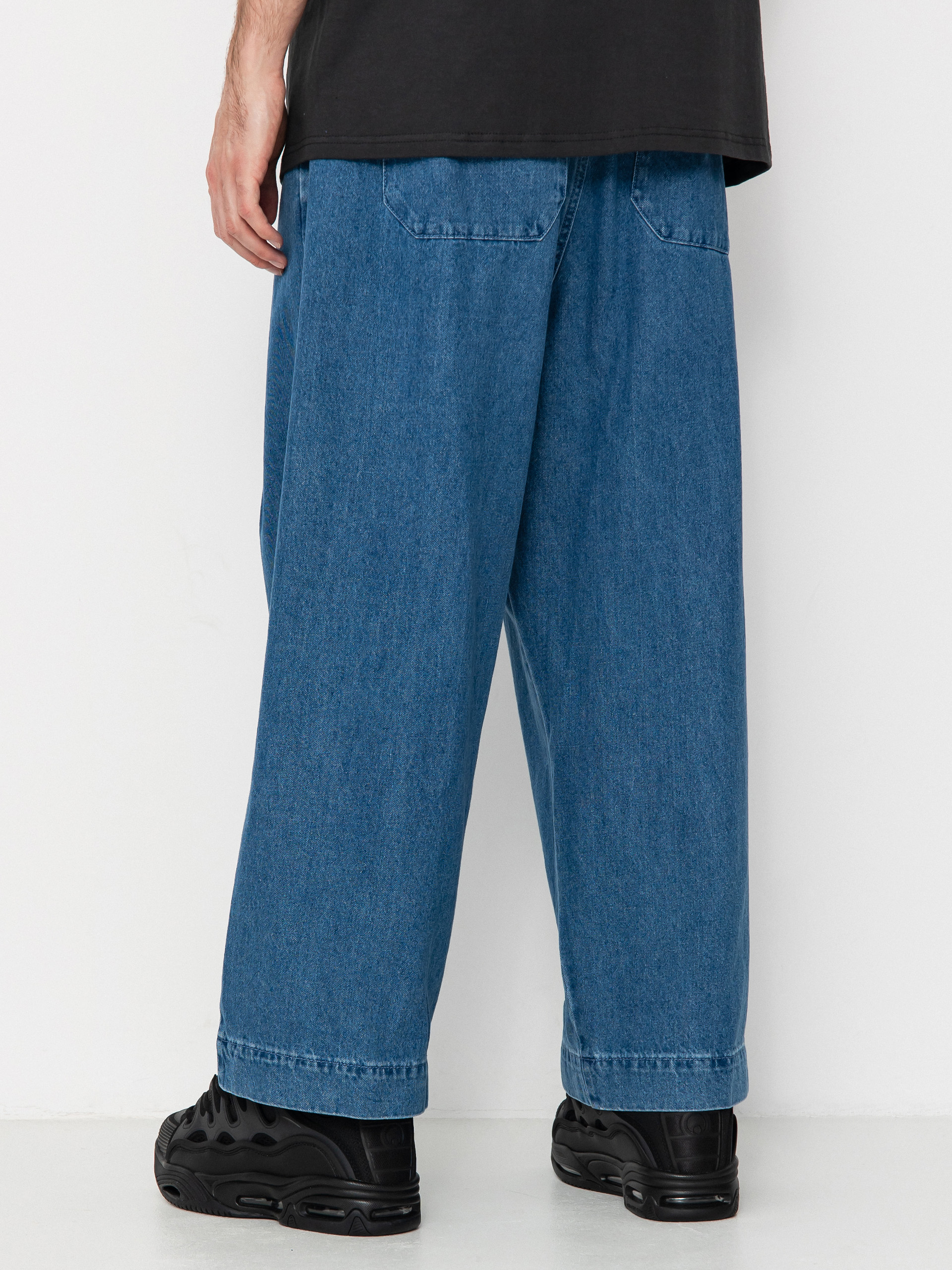 Spodnie OBEY Oliver Denim Pleated (light indigo)