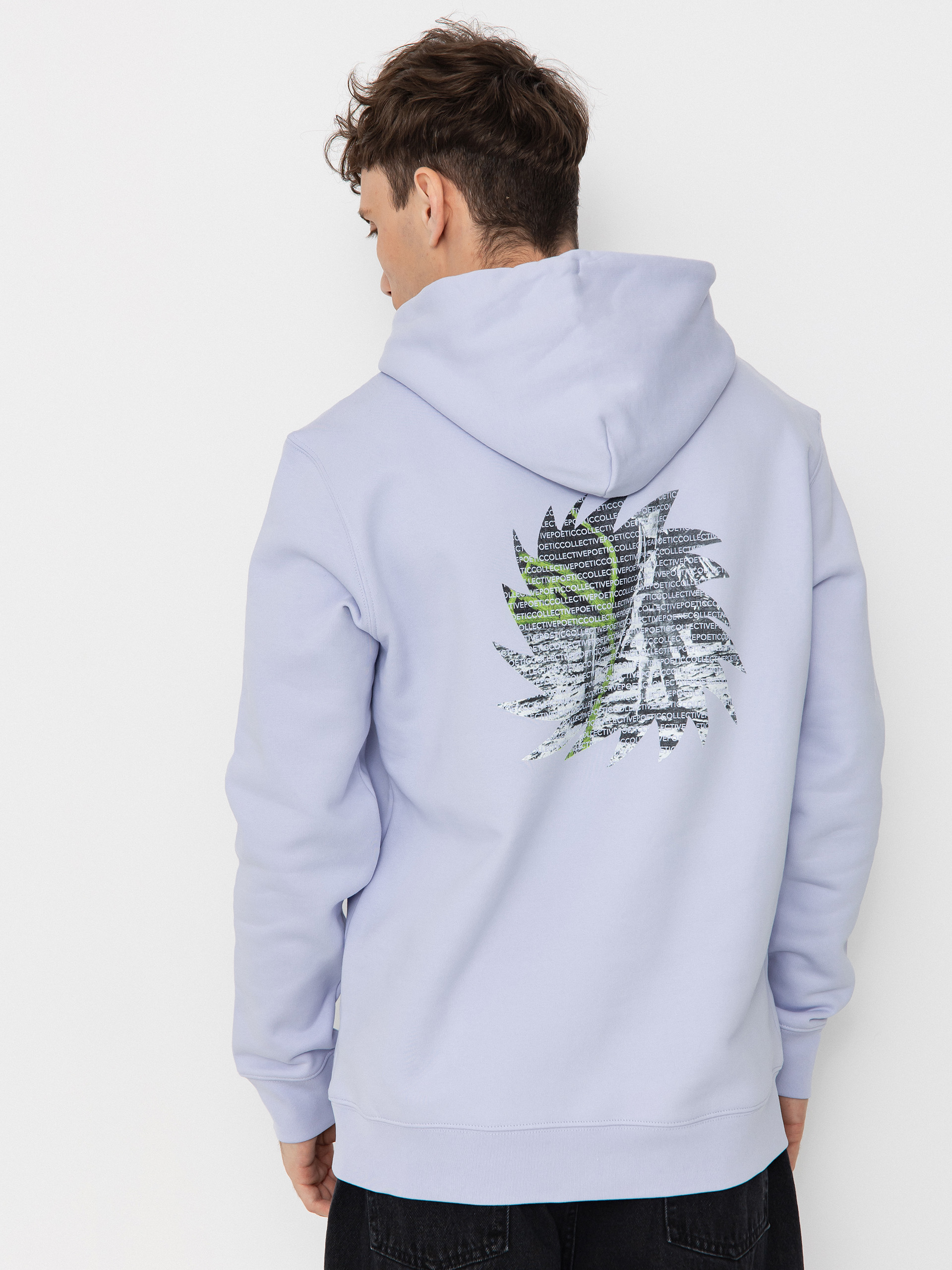 Bluza z kapturem Poetic Collective Space HD (purple)