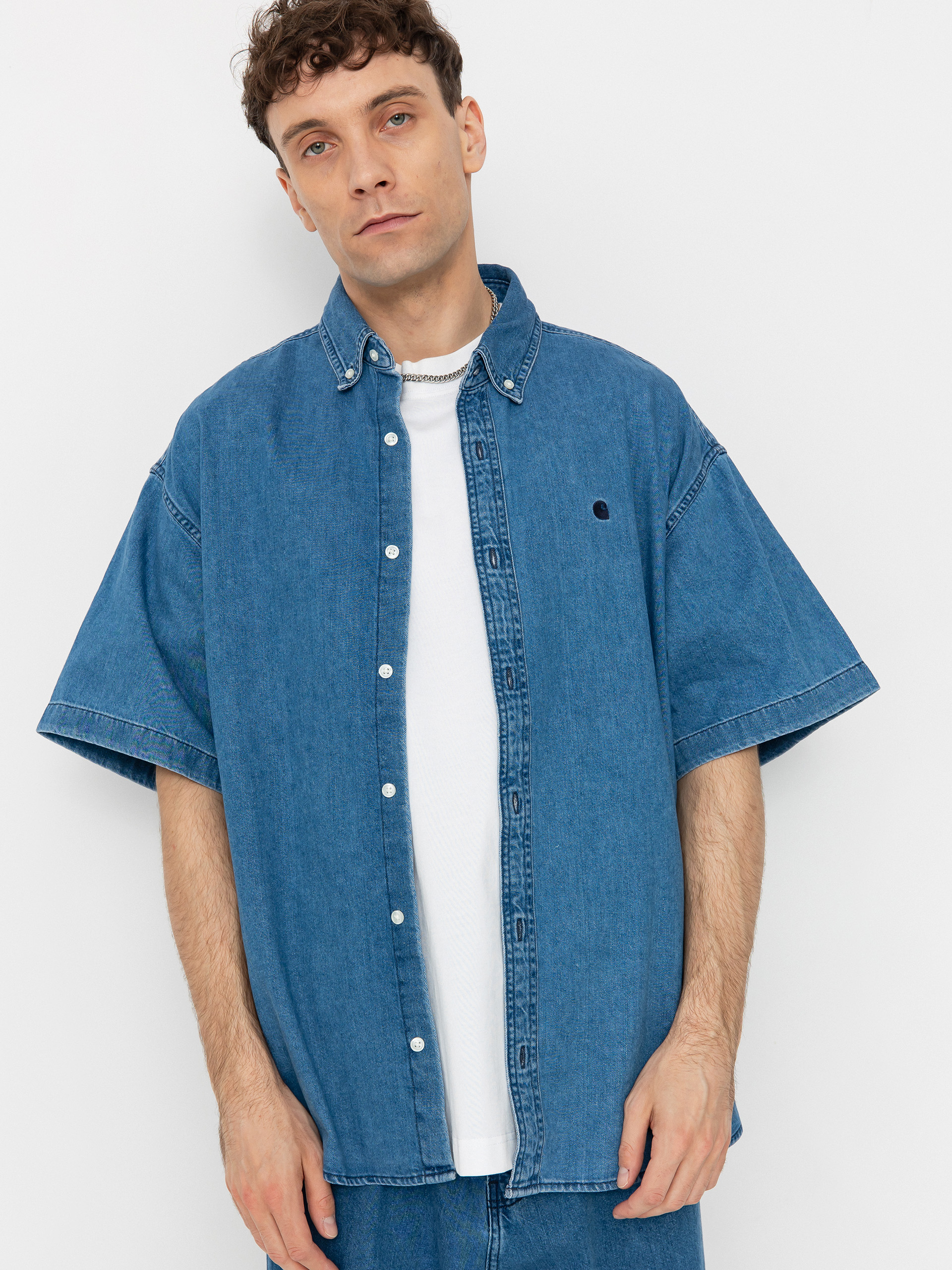 Koszula Carhartt WIP Lucas (blue)