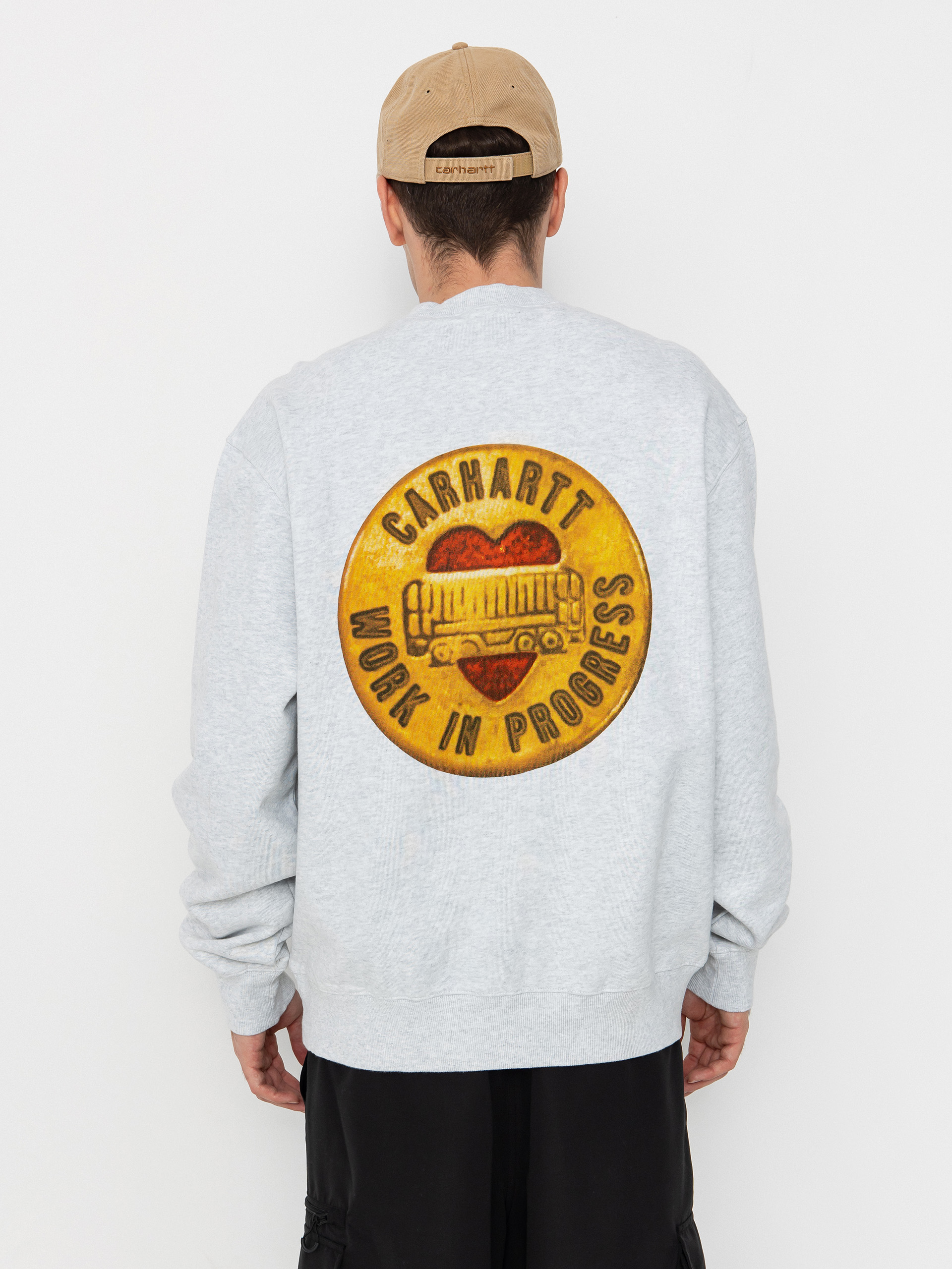 Bluza Carhartt WIP Button (ash heather)