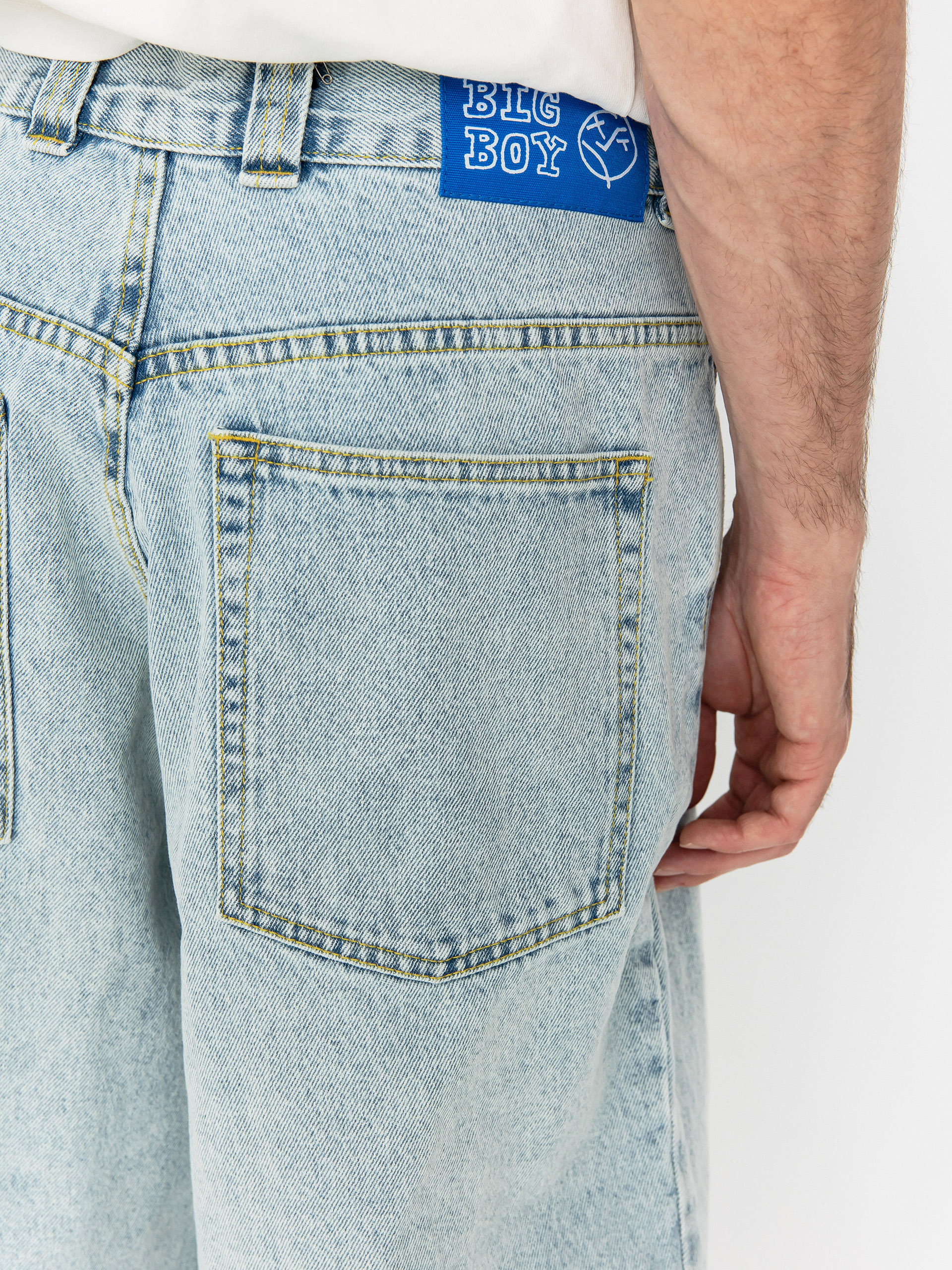 Szorty Polar Skate Big Boy (light blue)