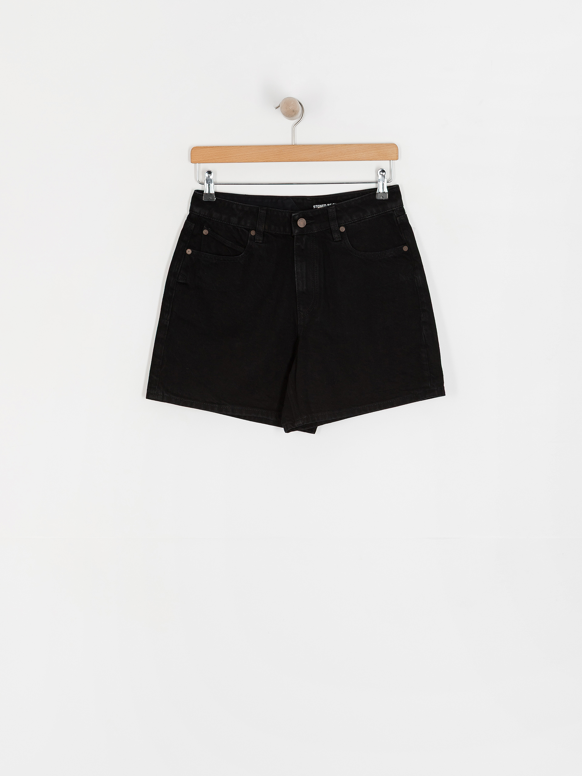 Szorty Volcom Stoned Bf Wmn (black)