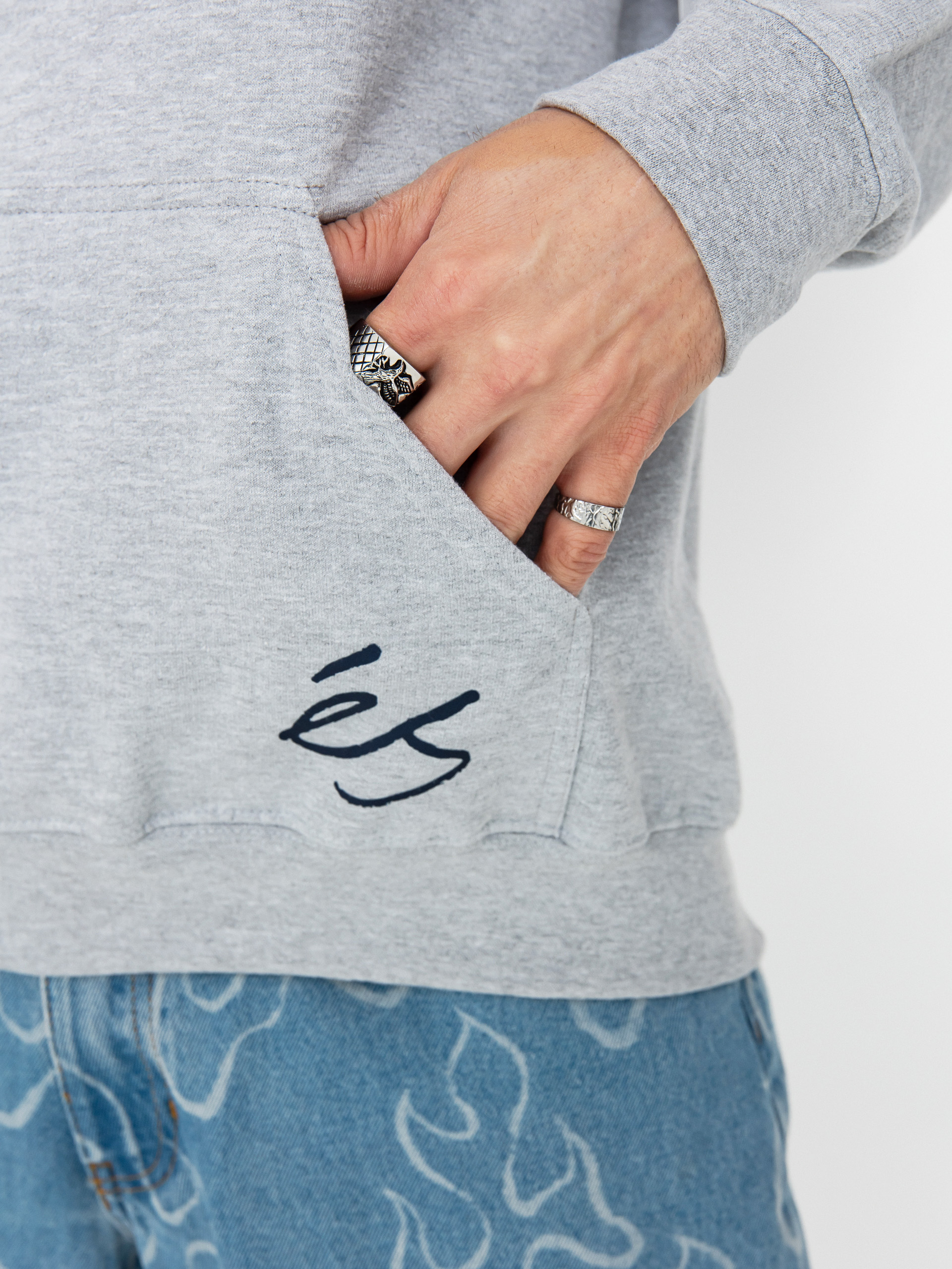 Bluza z kapturem eS 95 HD (grey heather)