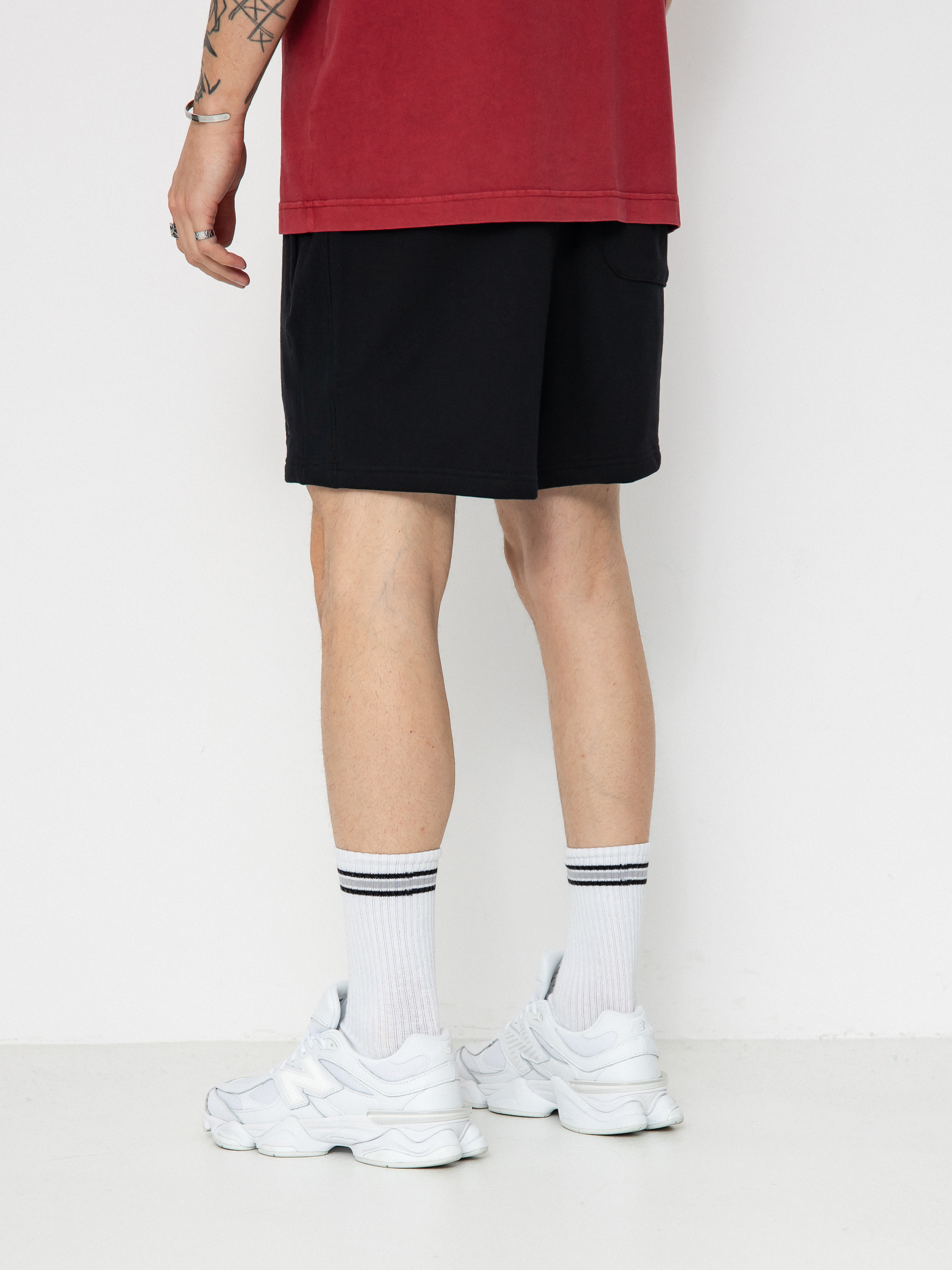 Szorty New Balance Athletics French (black)