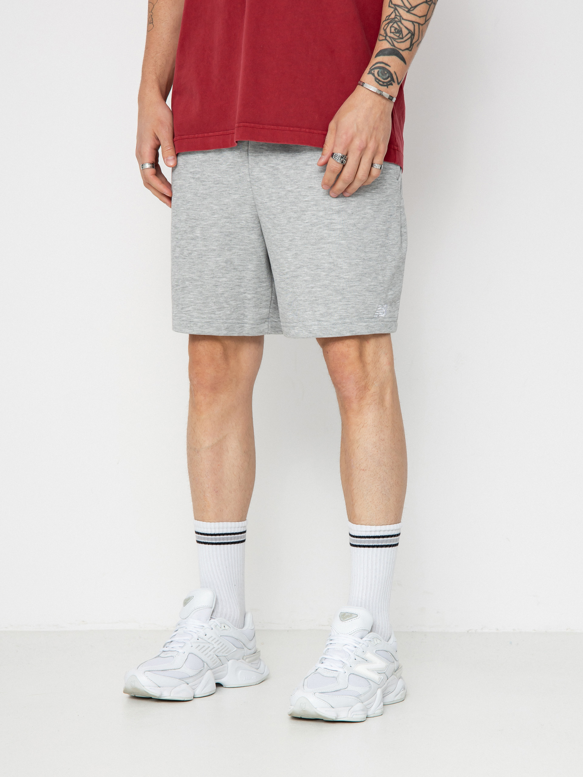 Szorty New Balance French Terry (athletic gre)
