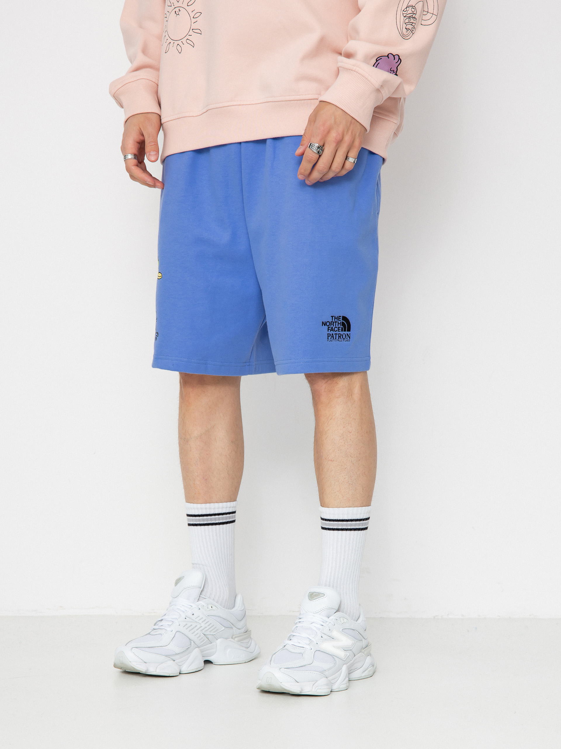 Szorty The North Face Mountain Cleanup Relaxed (virtual blue)