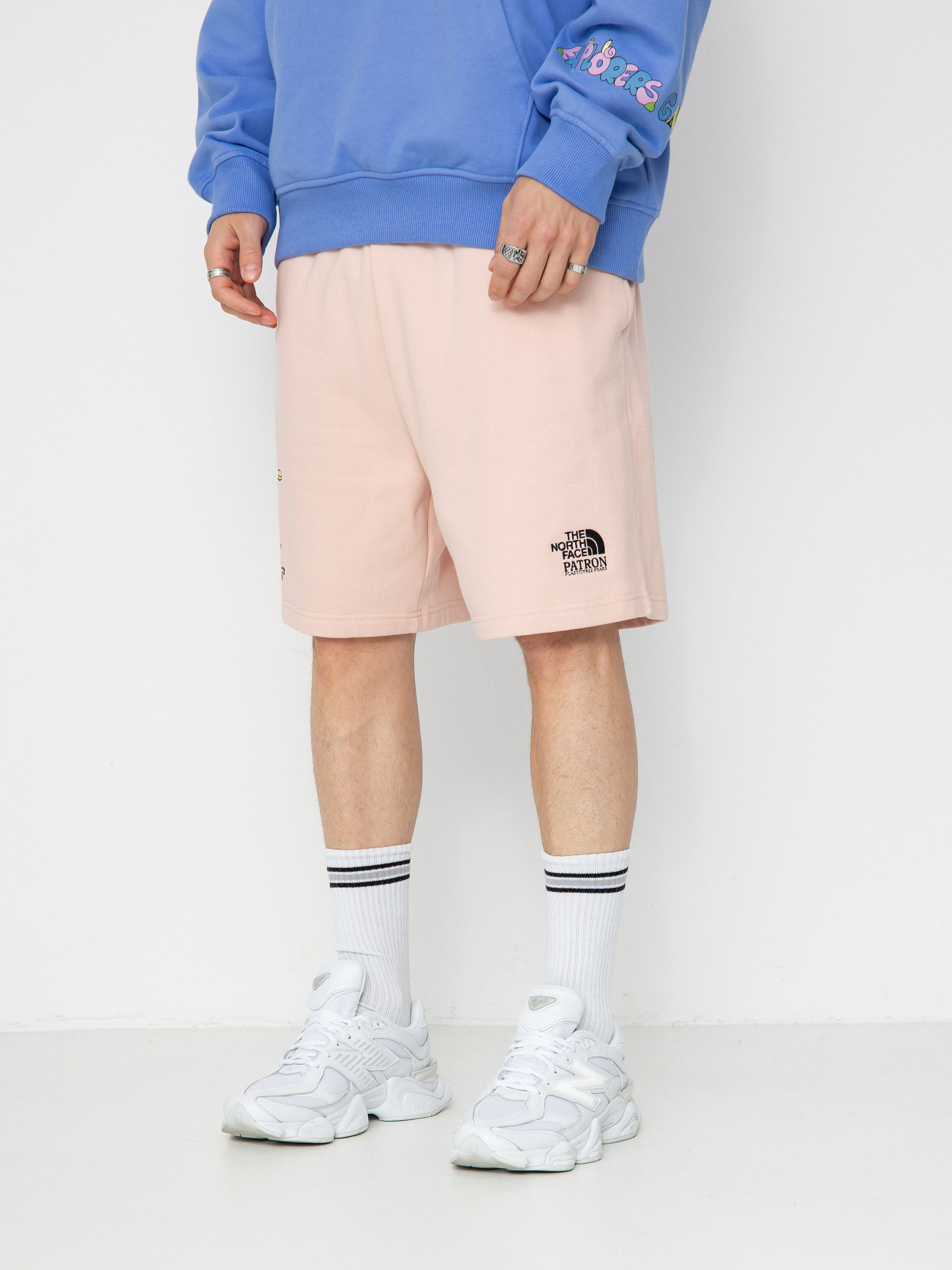 Szorty The North Face Mountain Cleanup Relaxed (pink moss)