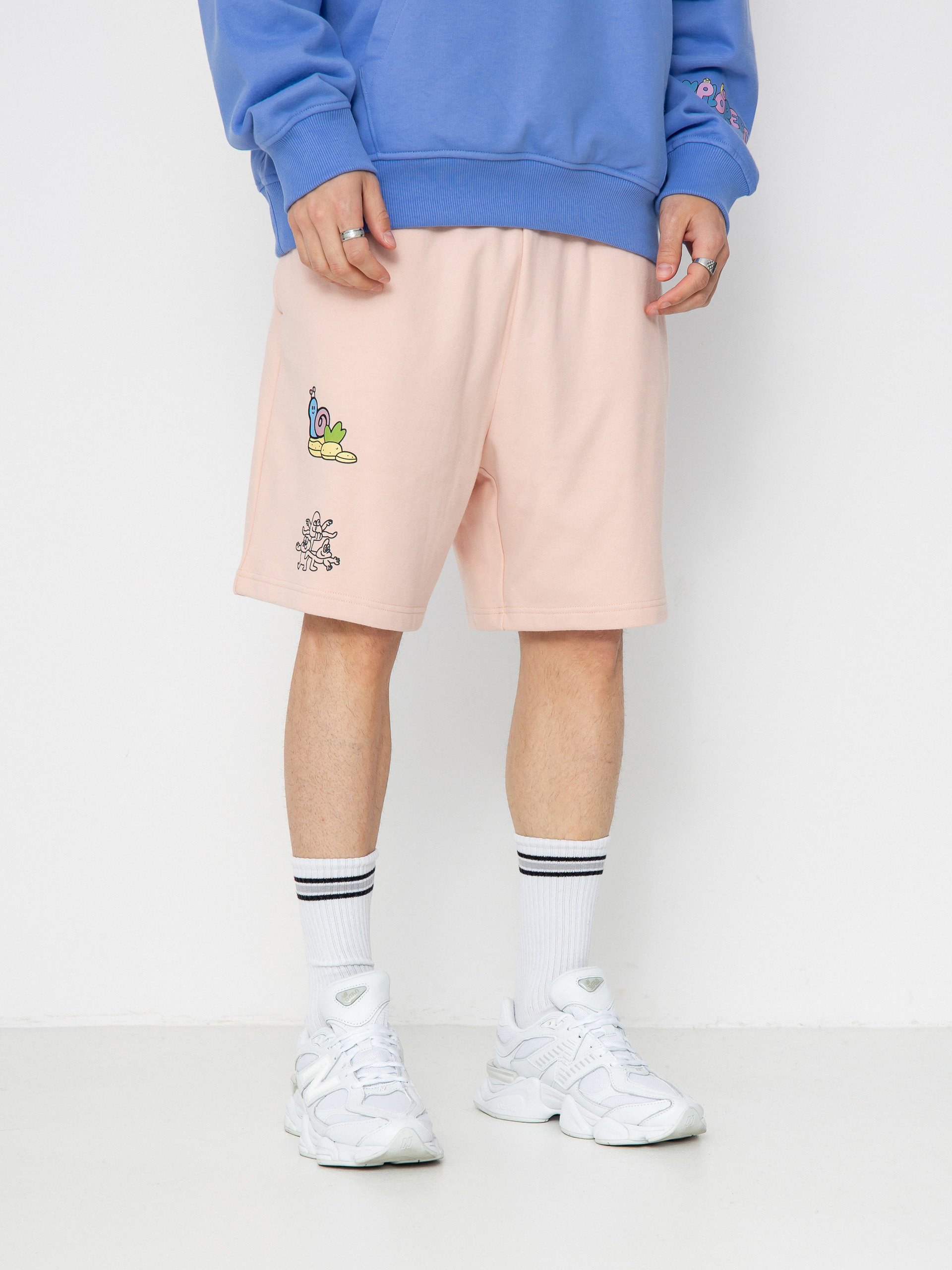 Szorty The North Face Mountain Cleanup Relaxed (pink moss)