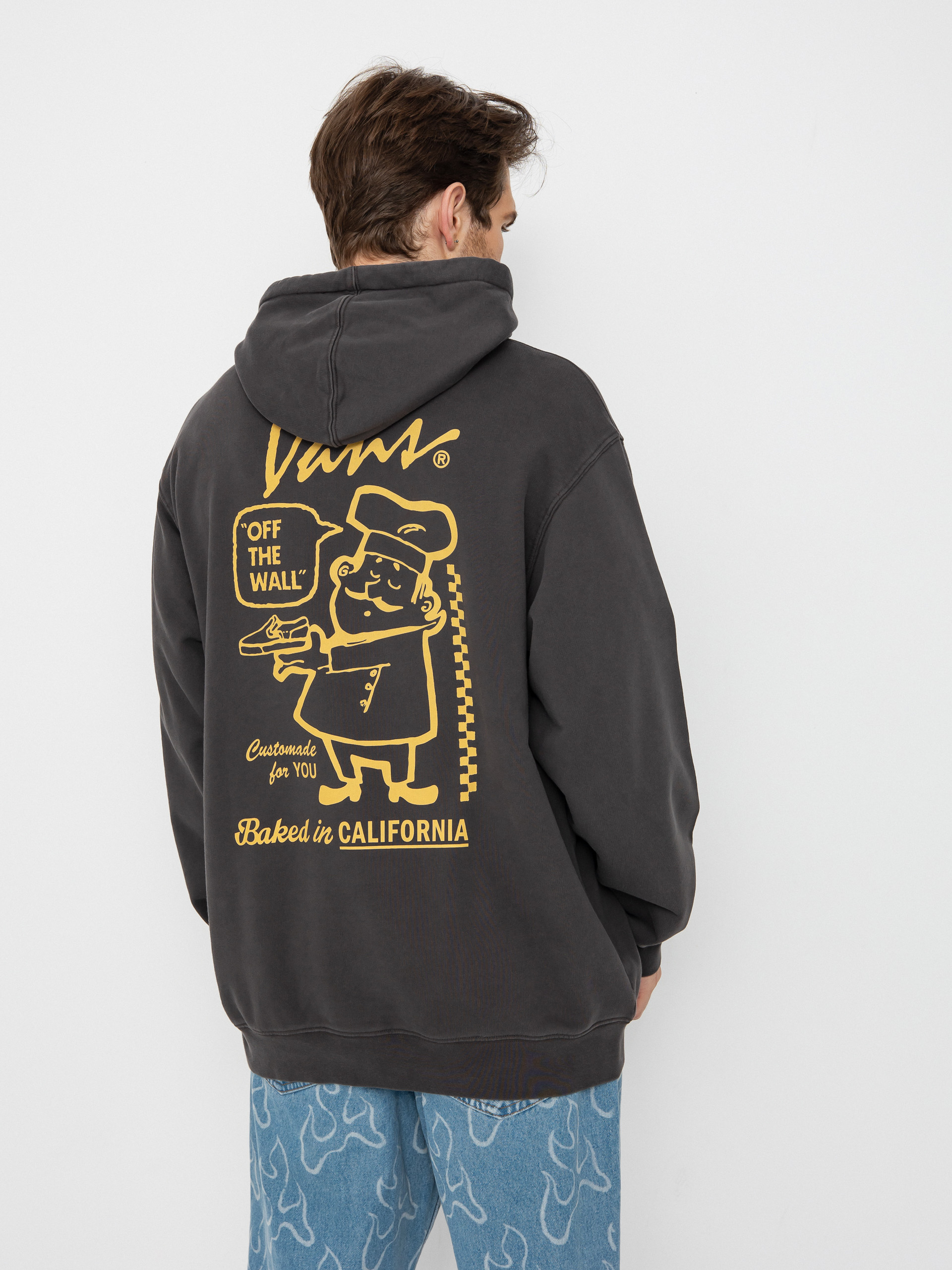 Bluza z kapturem Vans 66 Baked In Loose Ft HD (black)