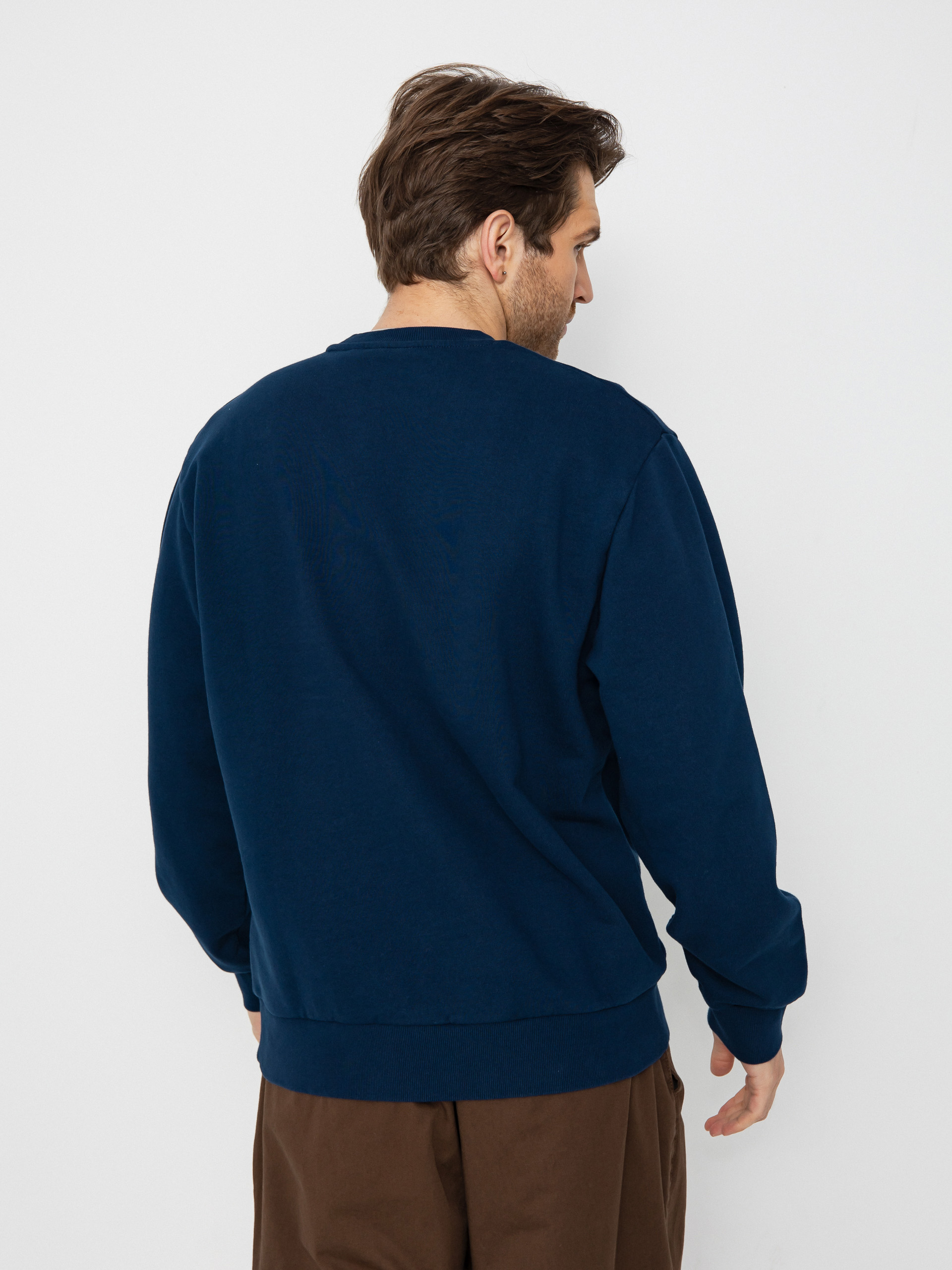 Bluza Carhartt WIP Script Embroidery (ink/air yellow)