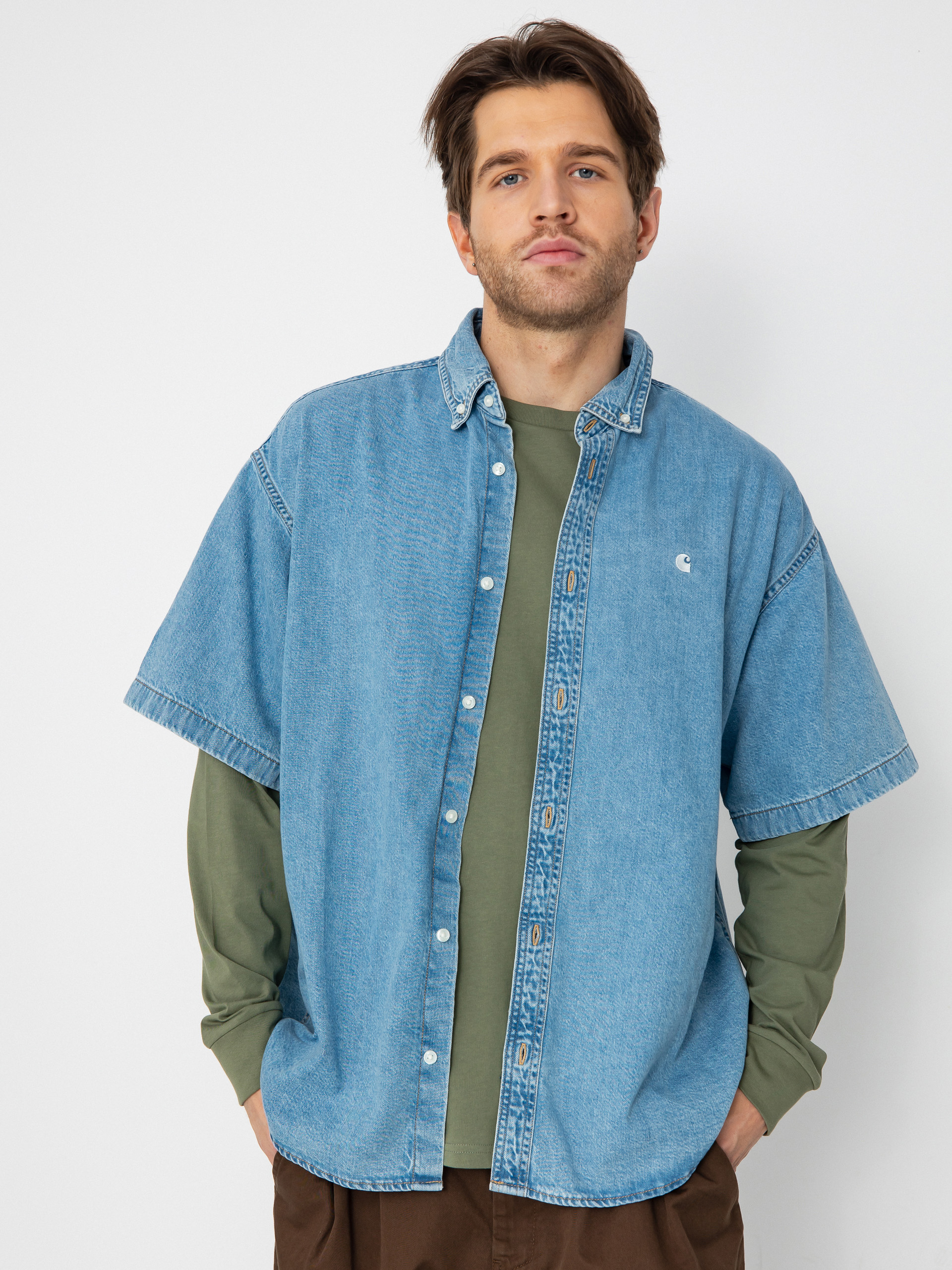 Koszula Carhartt WIP Lucas (blue)