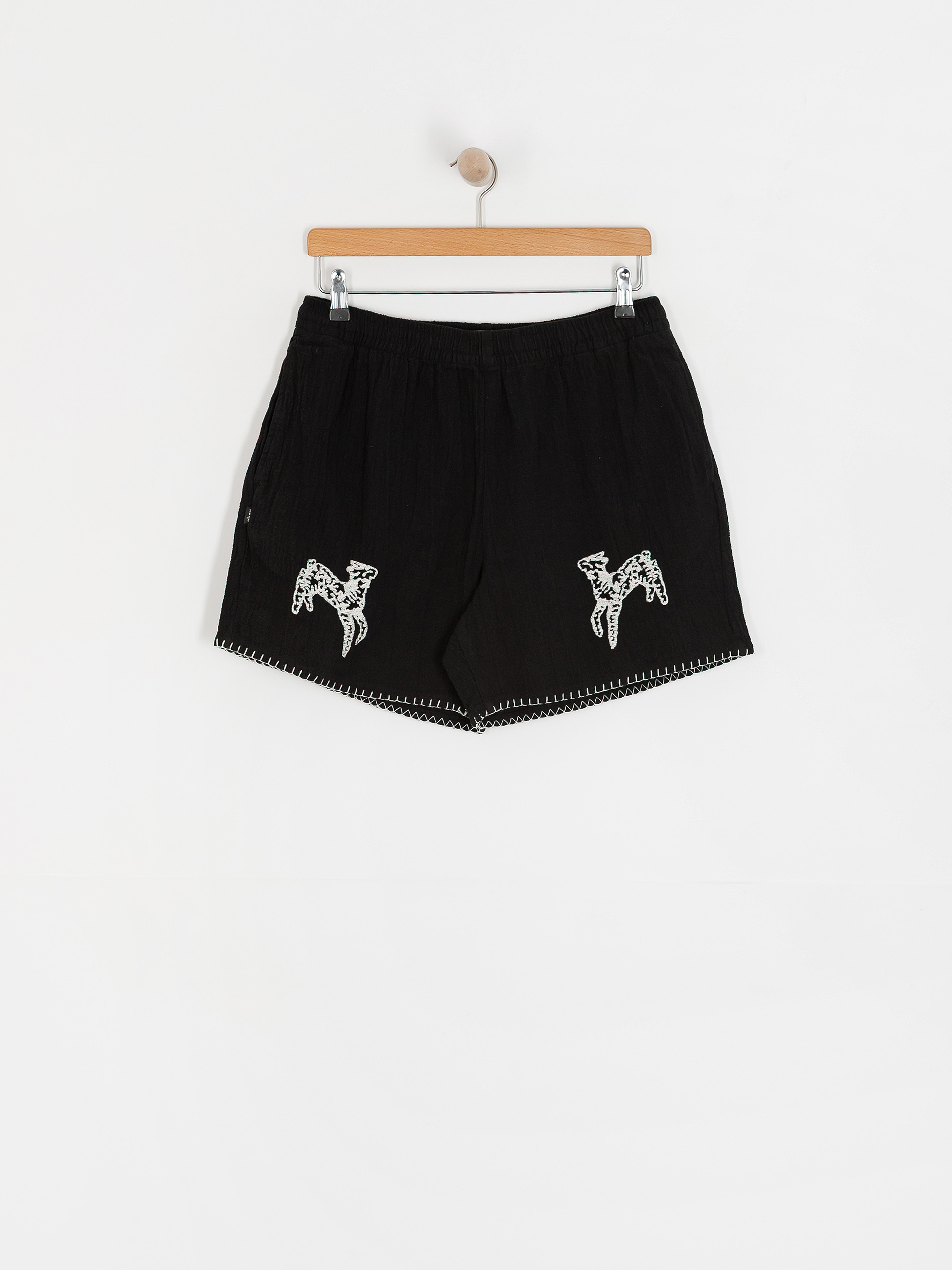Szorty OBEY Ritual Wmn (digital black)