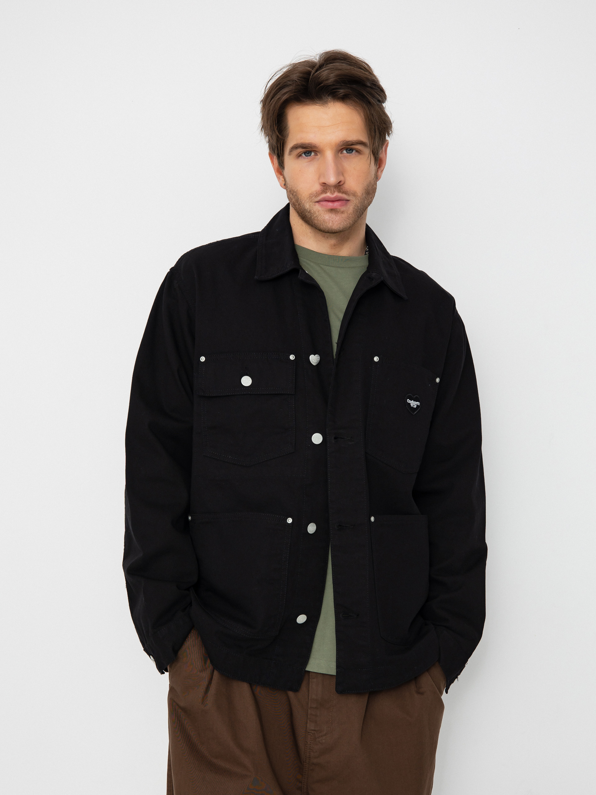 Kurtka Carhartt WIP Drewe Chore Coat (black)