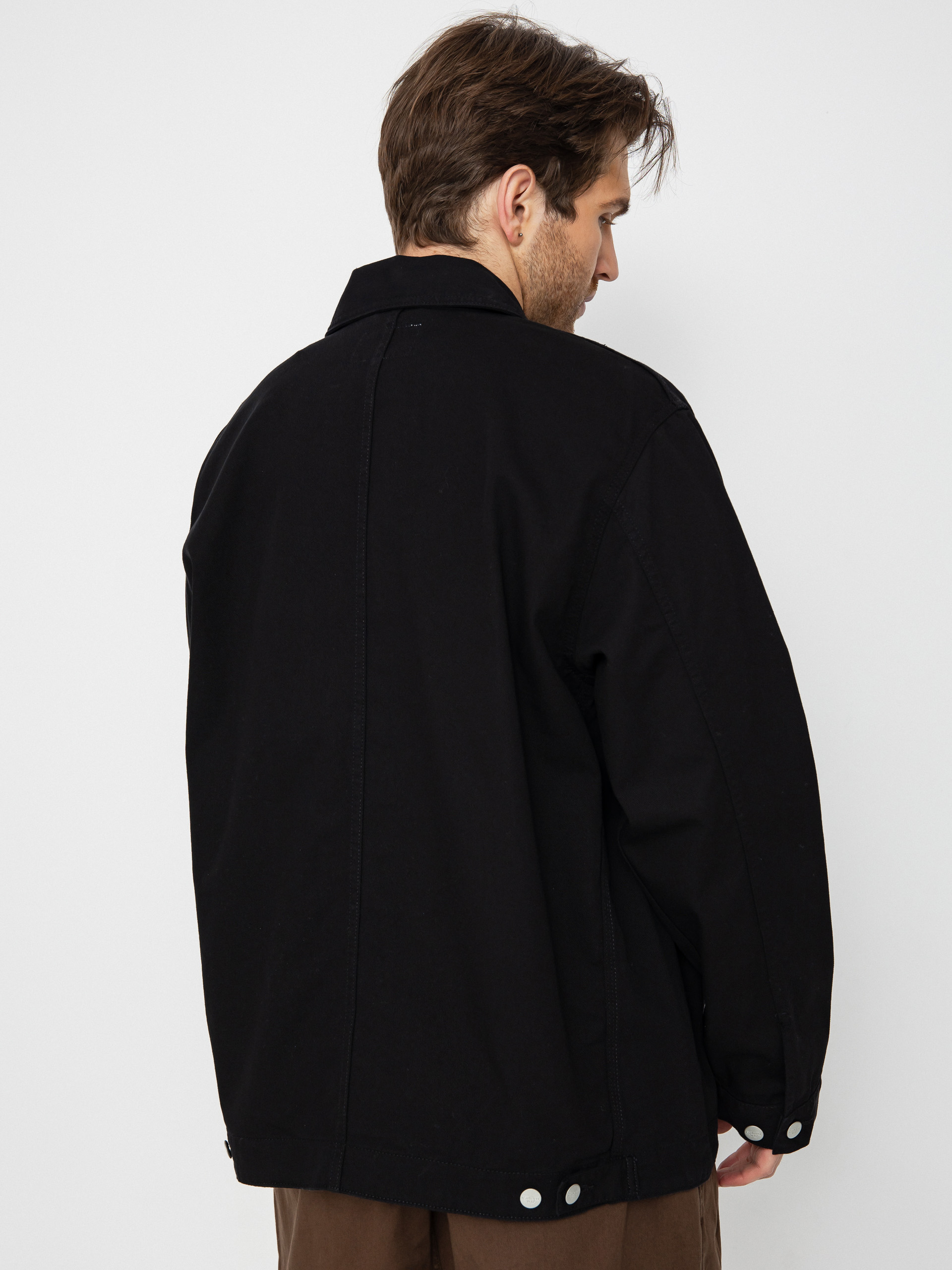 Kurtka Carhartt WIP Drewe Chore Coat - czarny (black)
