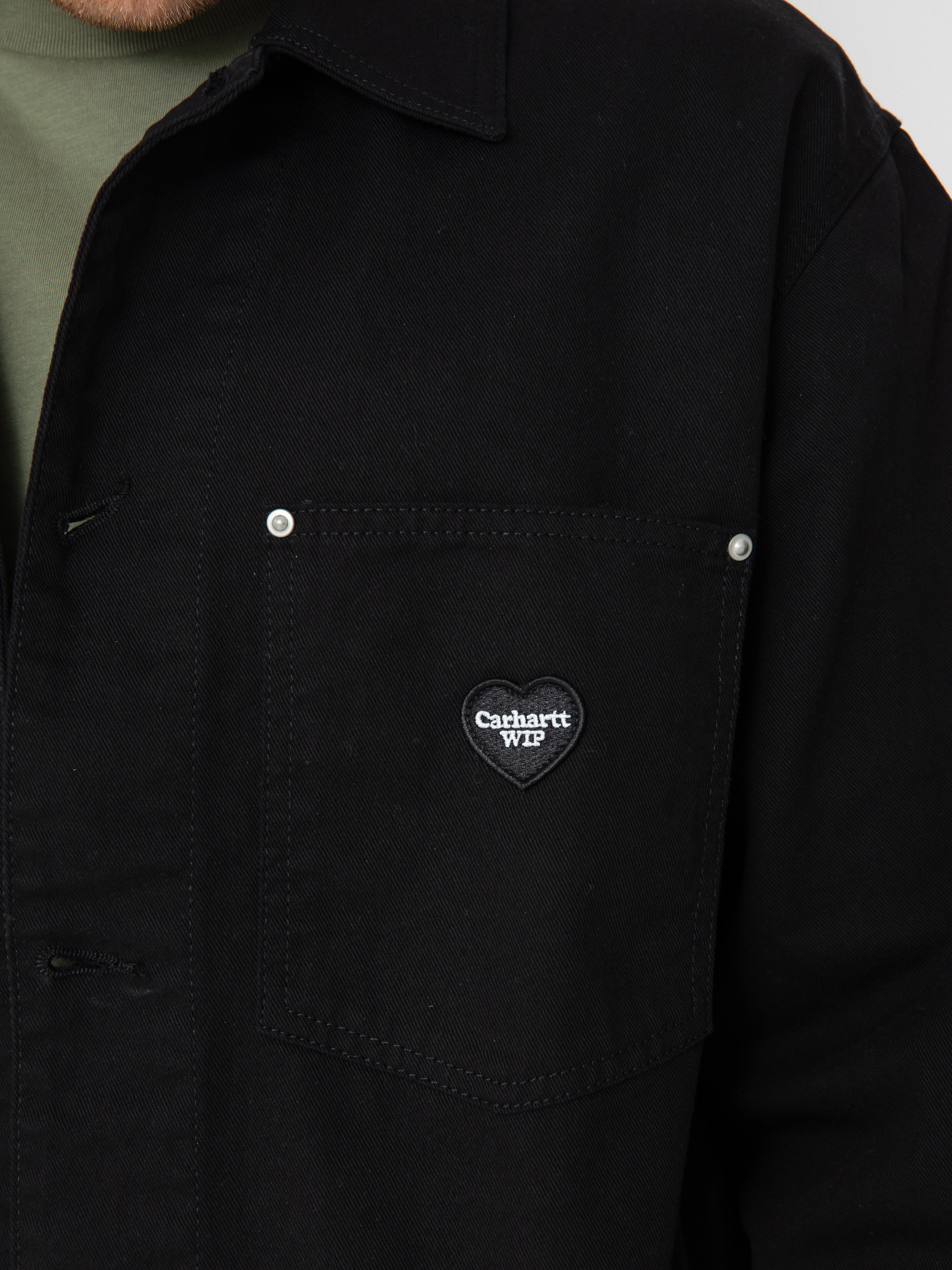 Kurtka Carhartt WIP Drewe Chore Coat (black)